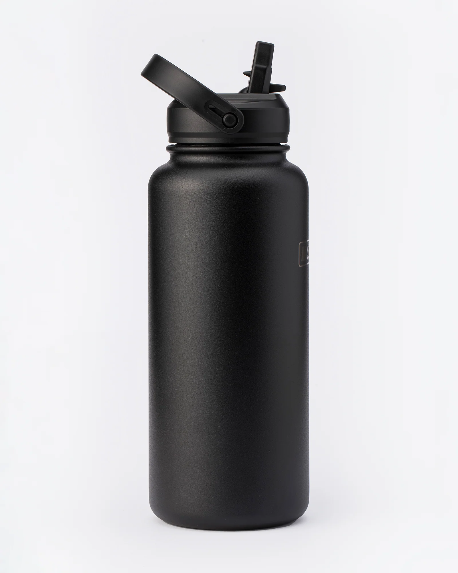 1L Insulated Water Bottle - Black - Image 4
