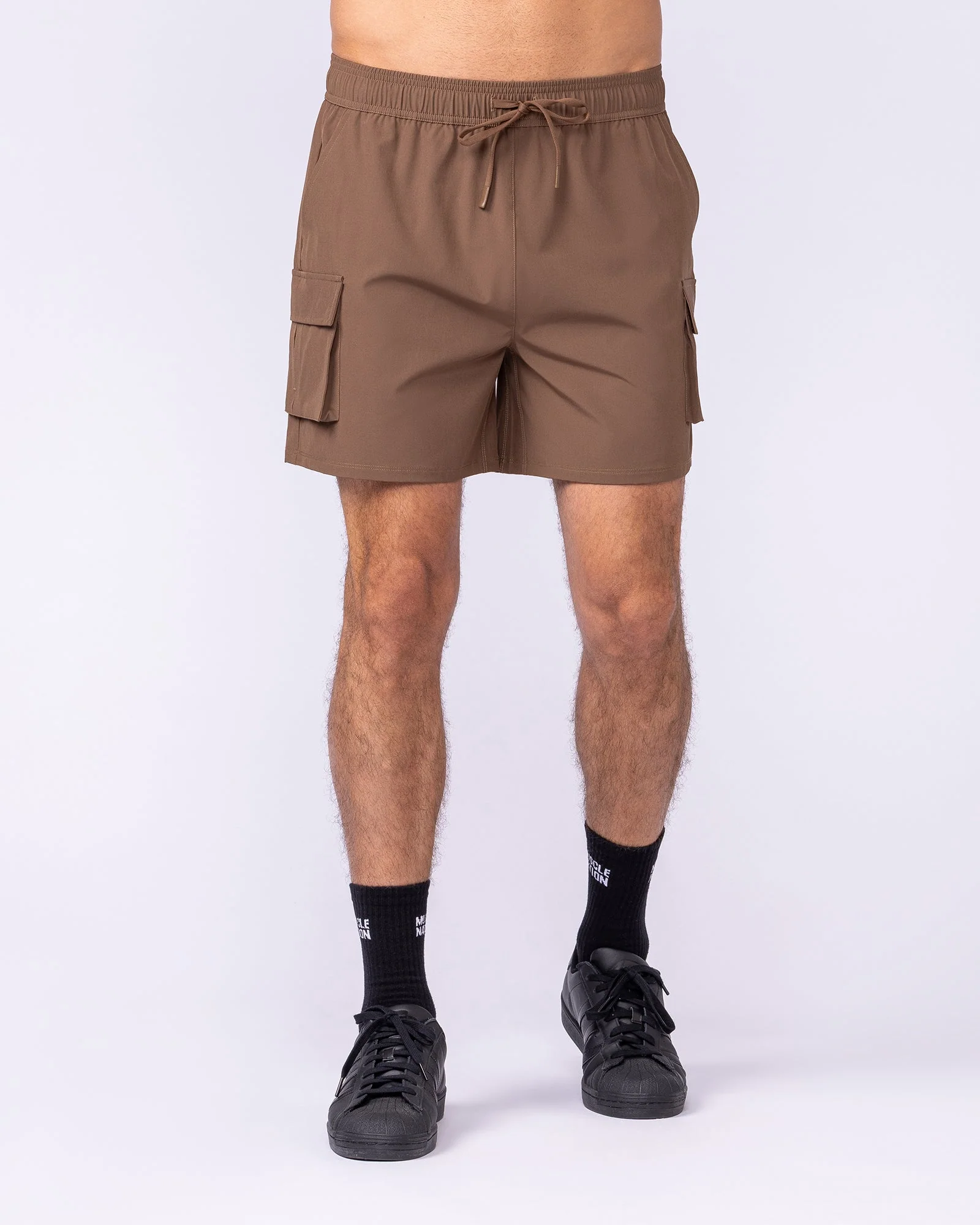 Active Cargo 5" Shorts - Hazelnut - Image 3