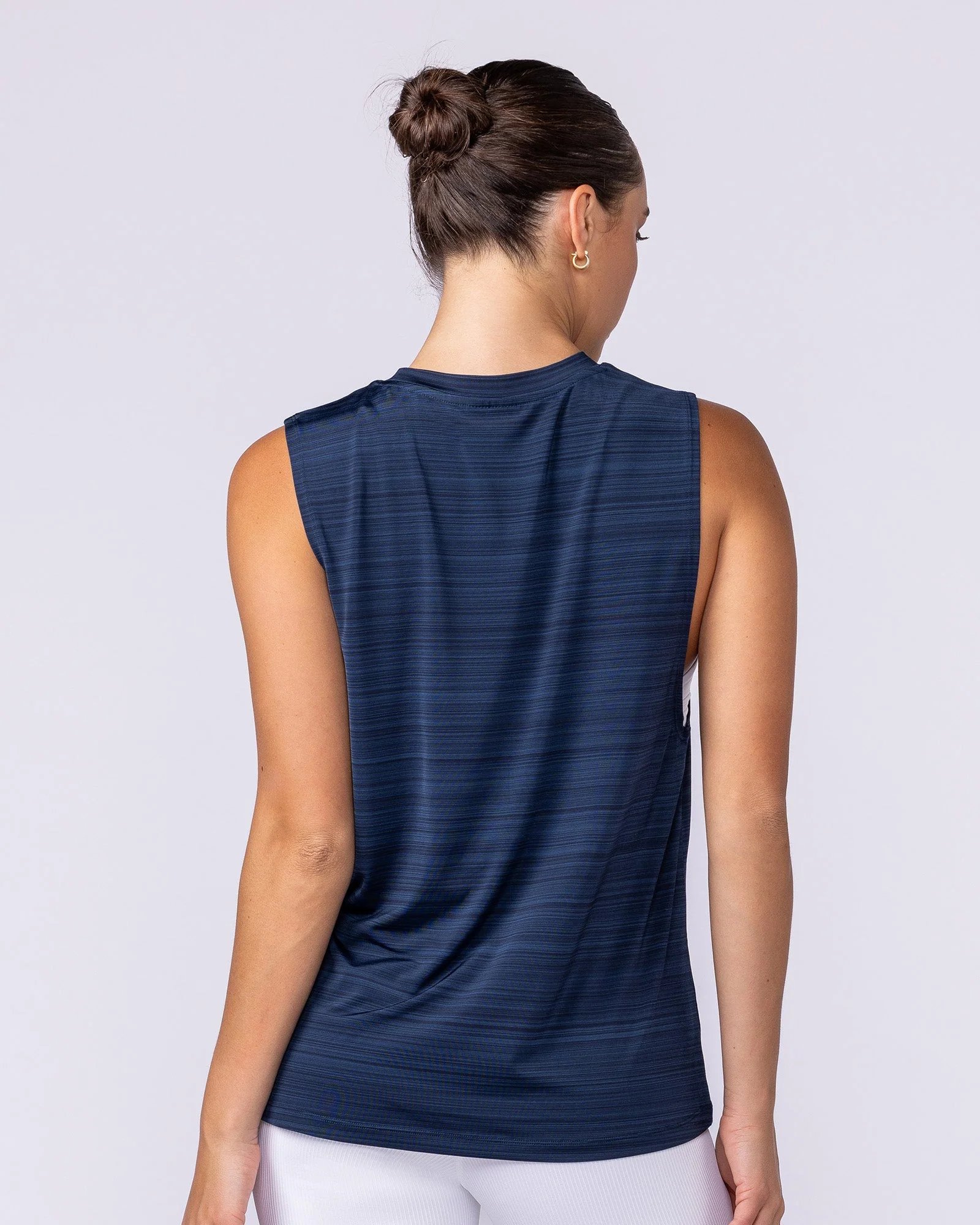 Active Drop Arm Training Tank - Navy - Image 4