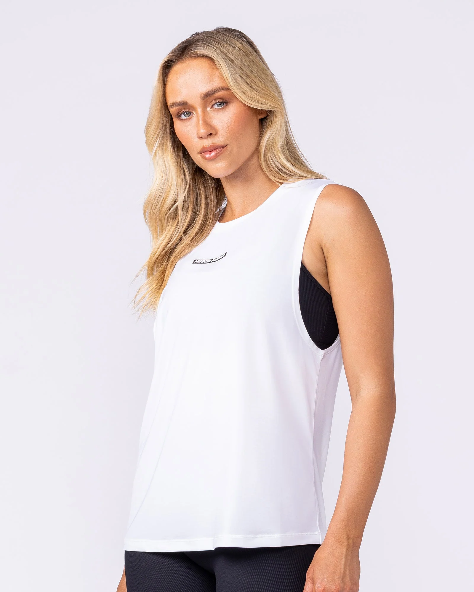 Active Drop Arm Training Tank - White - Image 3