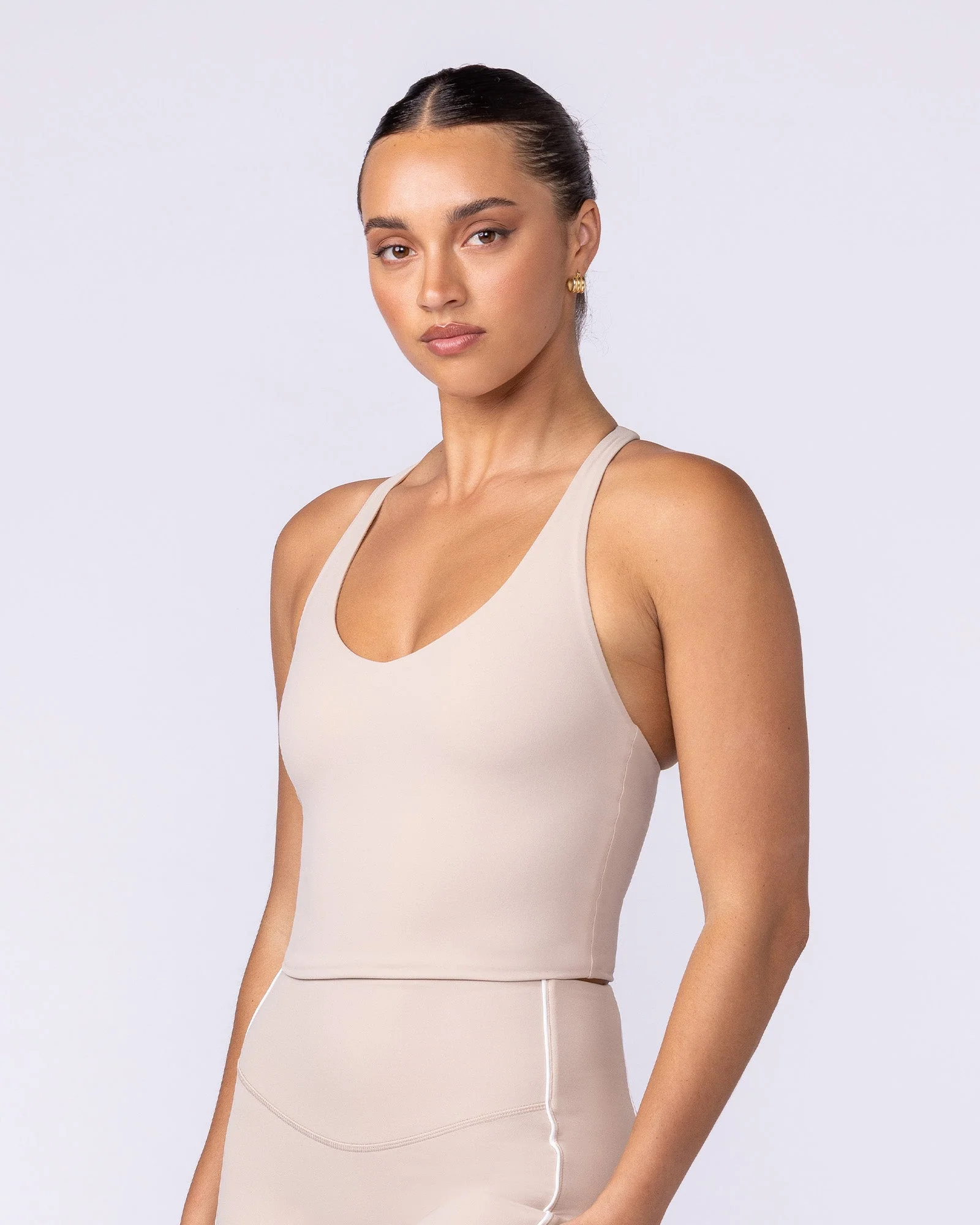 Active Form Cropped Tank - Sand - Image 3