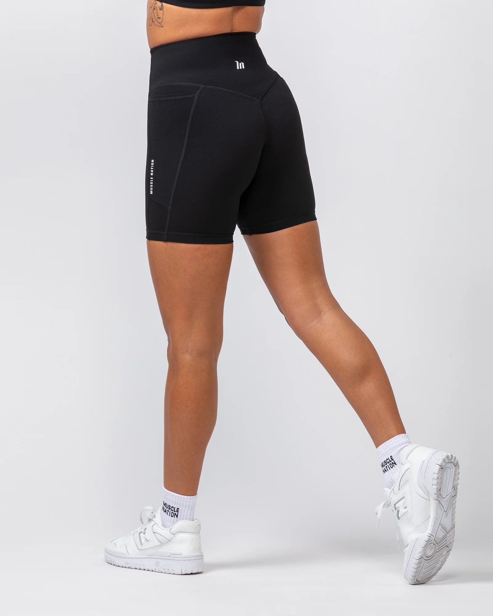 Agility Aura Pocket Bike Shorts - Black - Image 6
