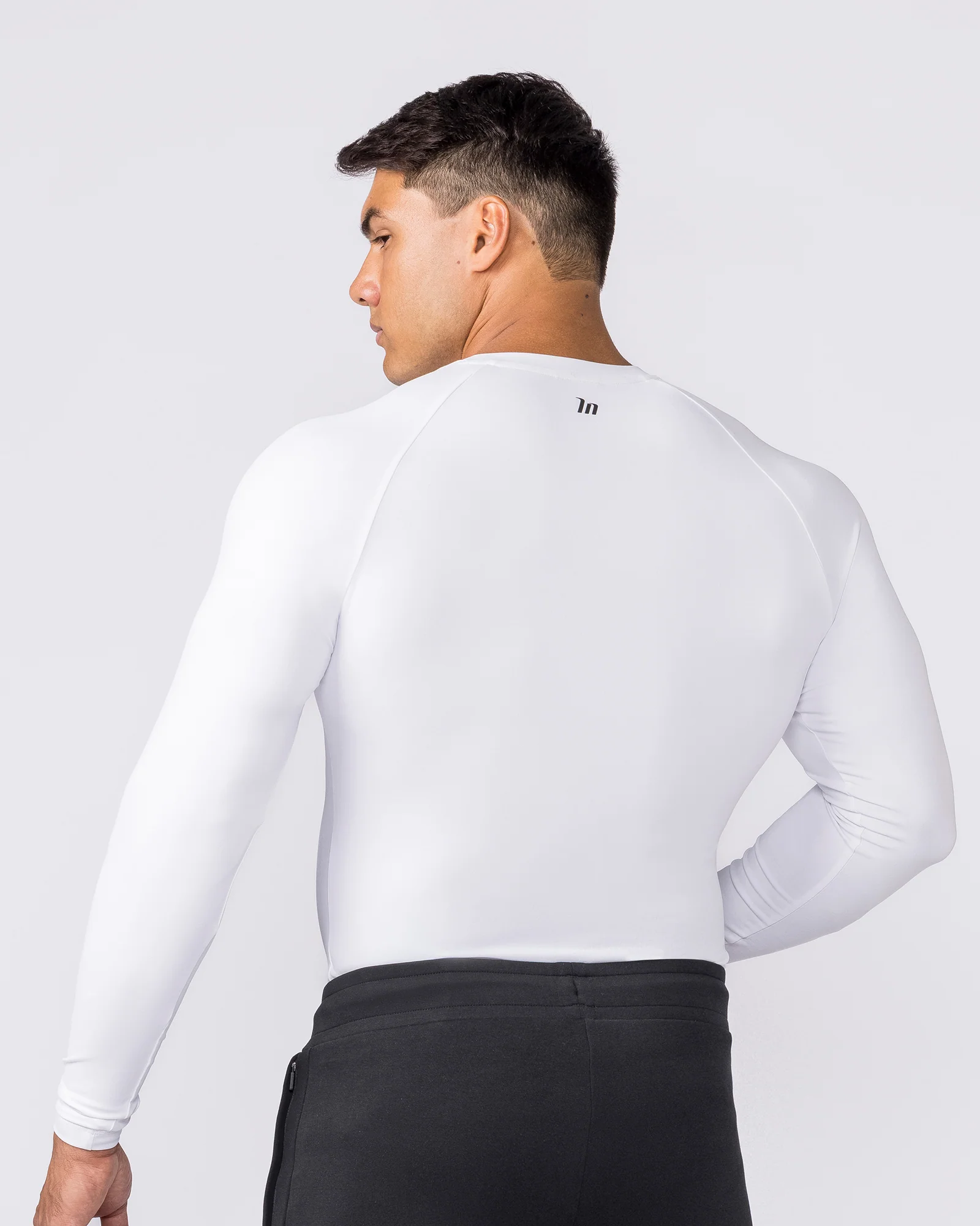 Apex Long Sleeve Tee - White - Image 2