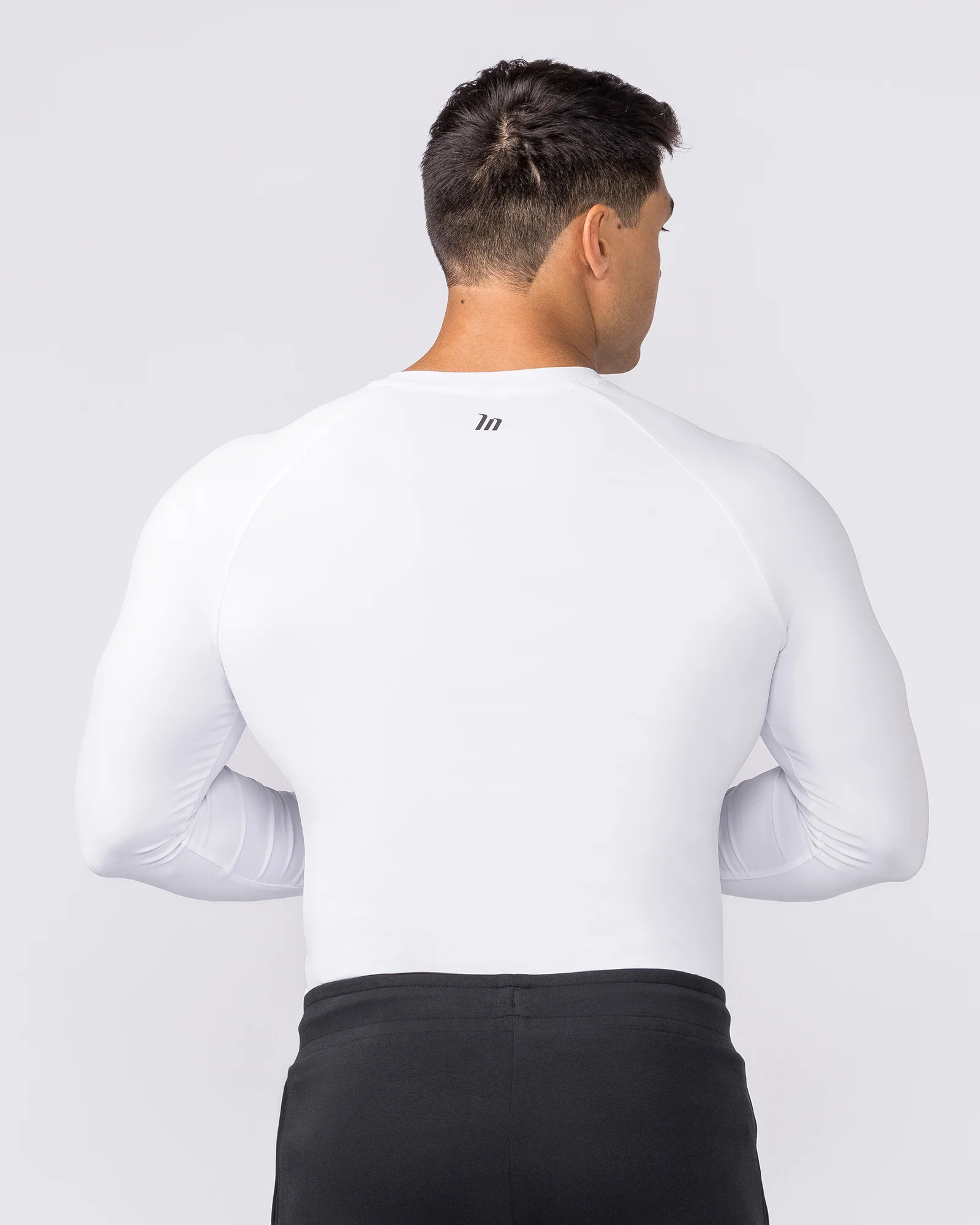 Apex Long Sleeve Tee - White - Image 5