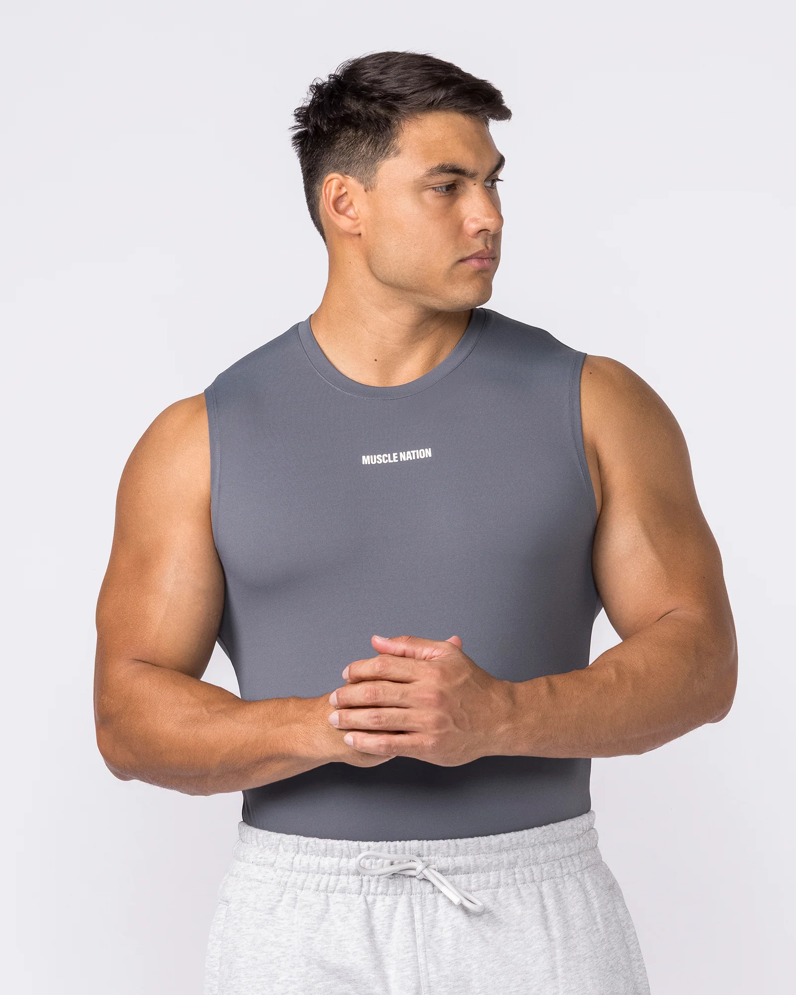 Apex Sleeveless Tee - Tornado - Image 3