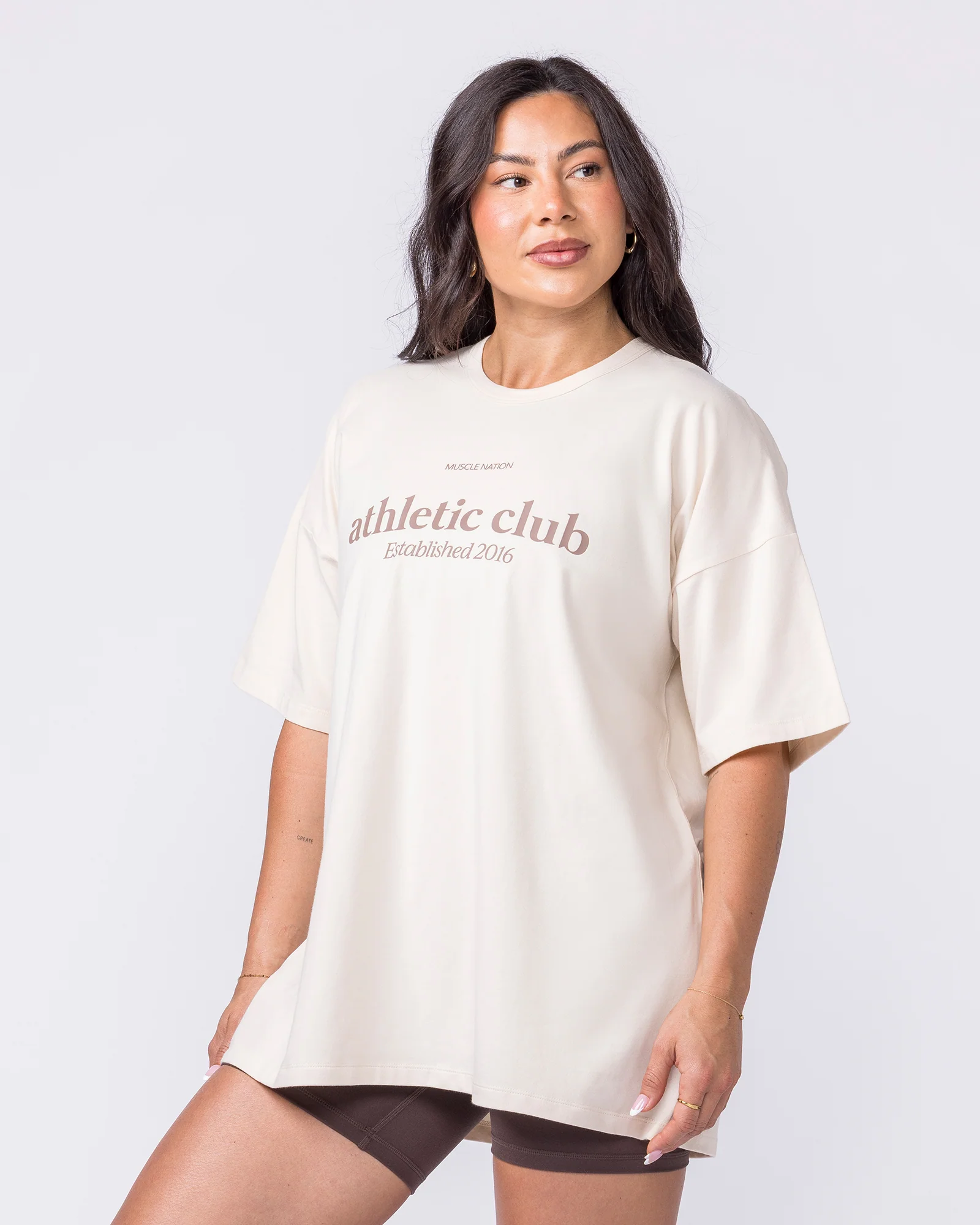 Athletic Club Oversized Tee - Dew - Image 3
