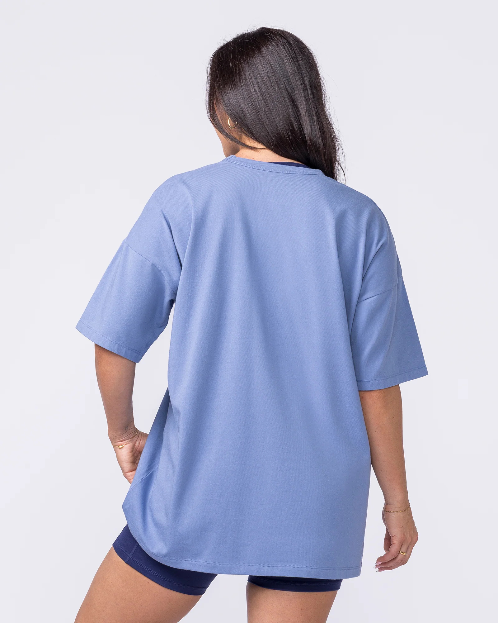 Athletic Club Oversized Tee - Faded Denim - Image 5