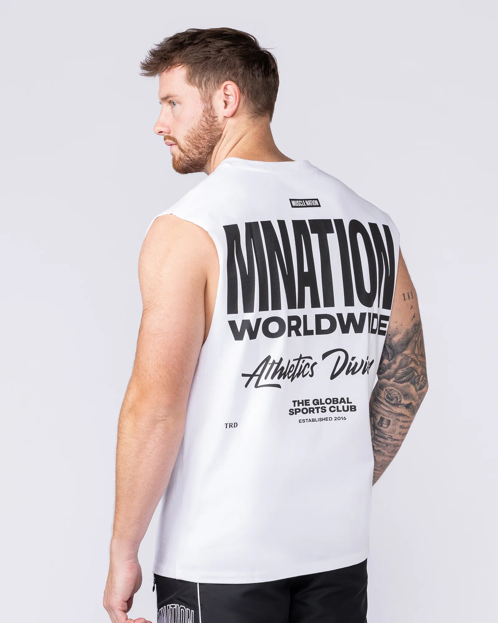 Athletic Division Muscle Tank - White - Image 5