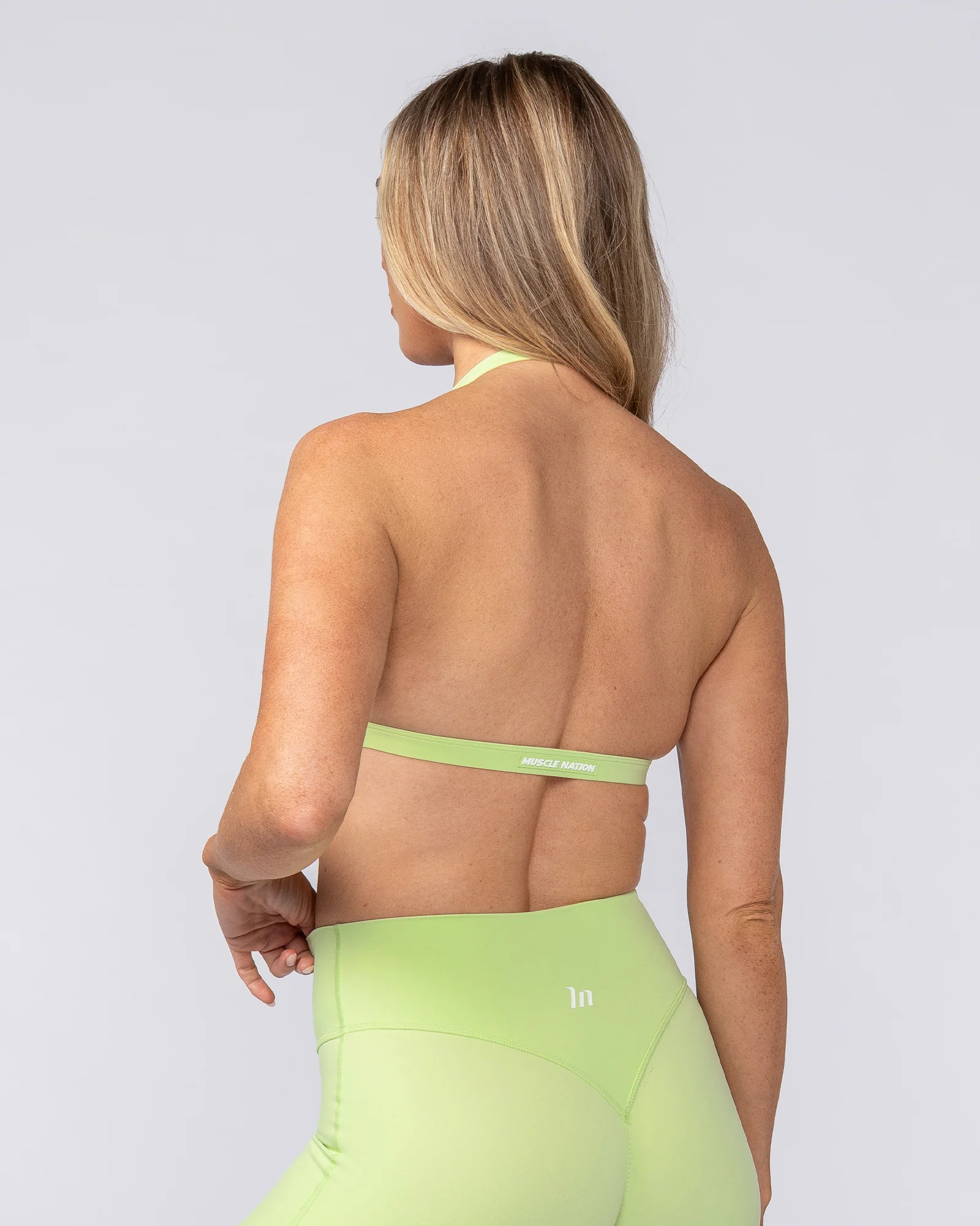 Aura Halter Bralette - Cool Matcha - Image 4