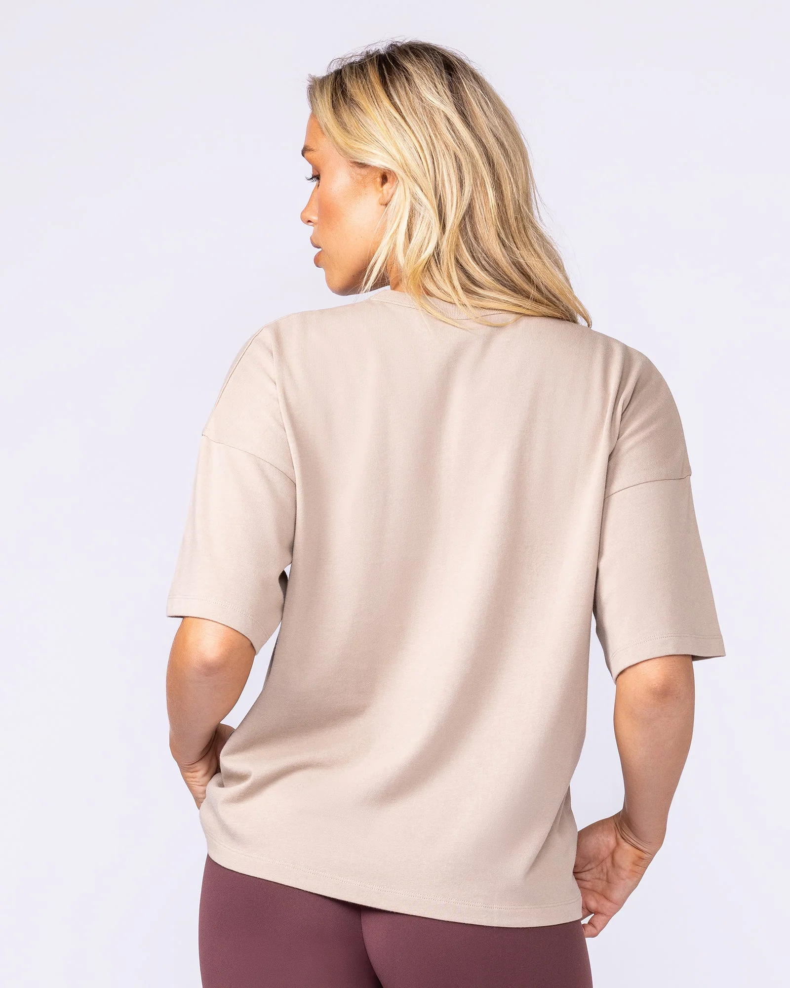 Boxy Fit Tee - Sandstorm - Image 4