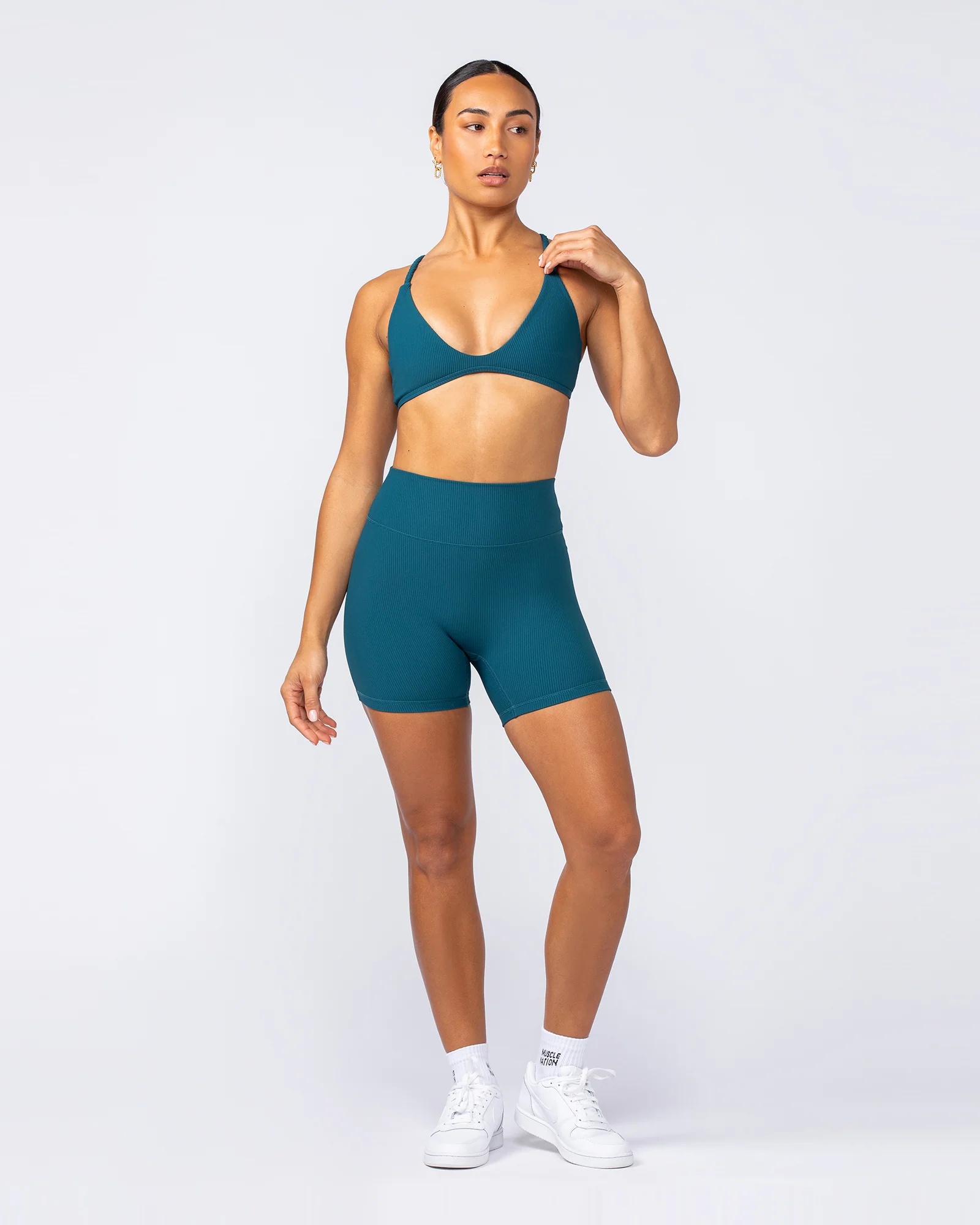 Breeze Rib Bralette - Dark Marine - Image 6