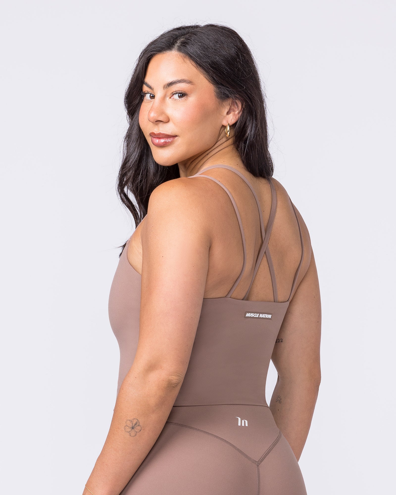Cami Active Tank - Cookie - Image 2