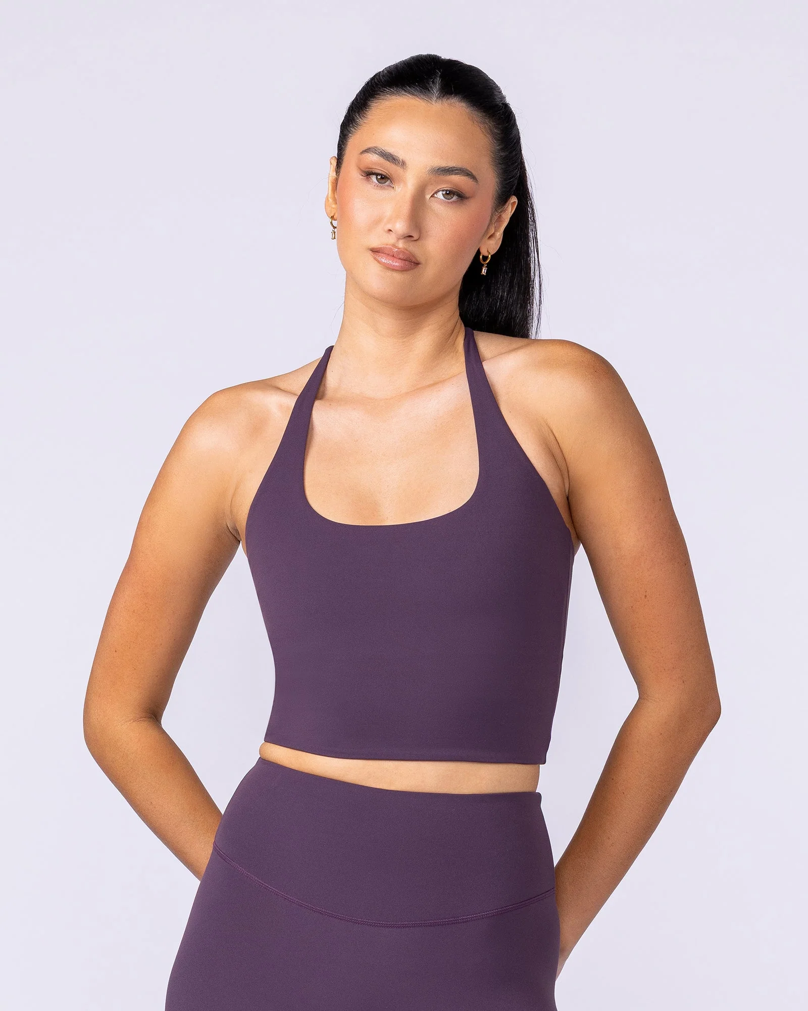 Captivate Bra Tank - Midnight Plum - Image 3