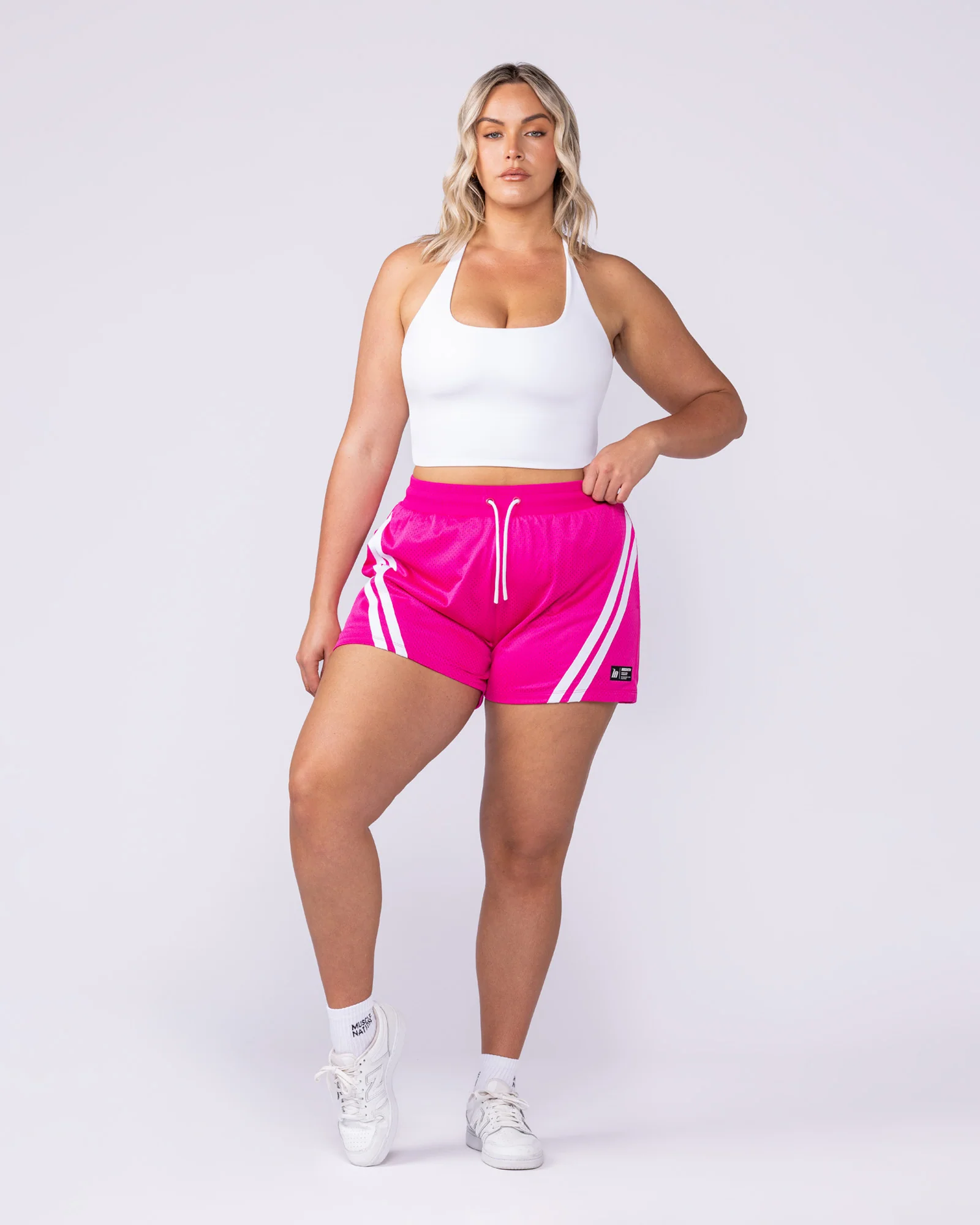 Captivate Bra Tank - White - Image 5