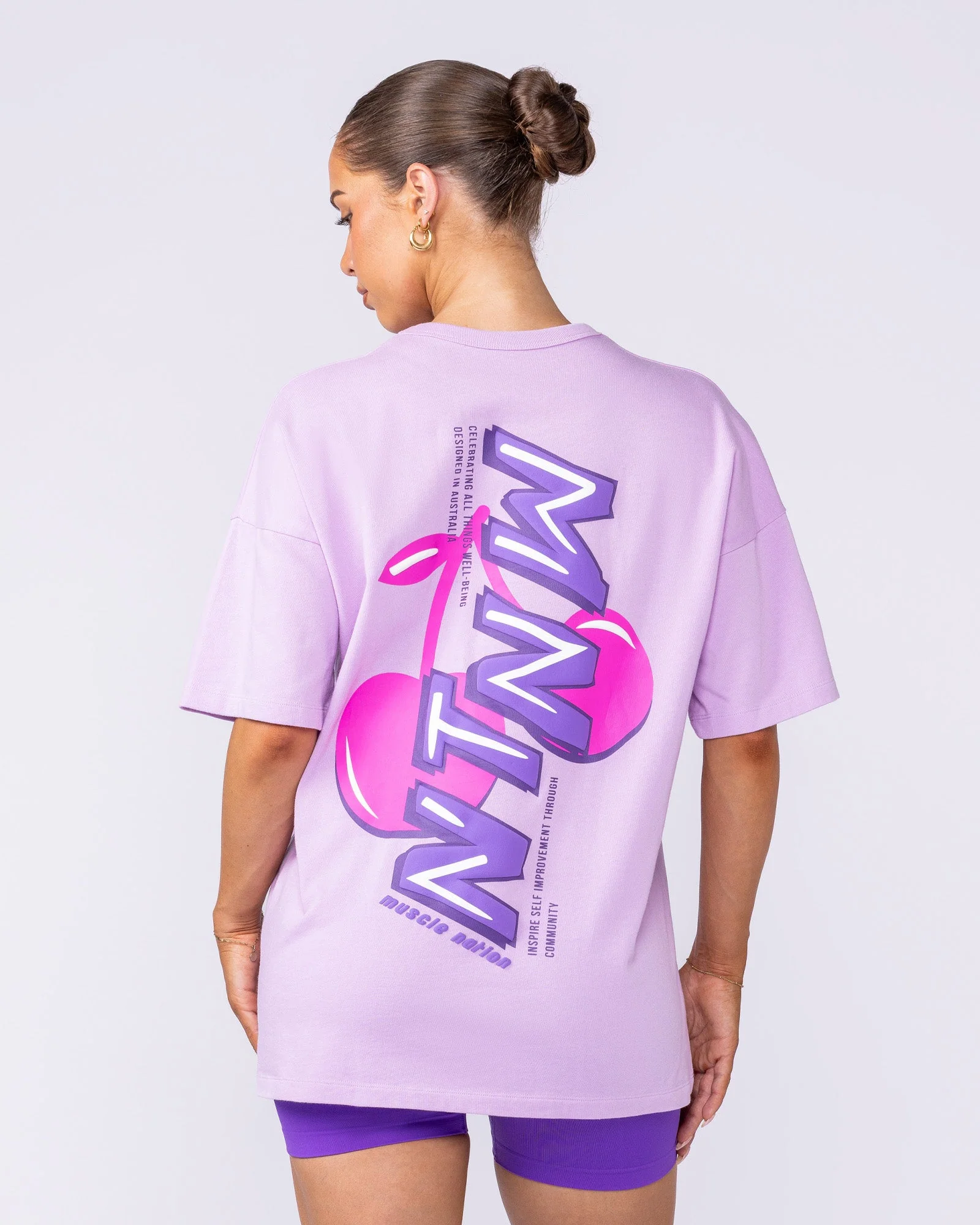 Cherry Oversized Tee - Pixie - Image 5