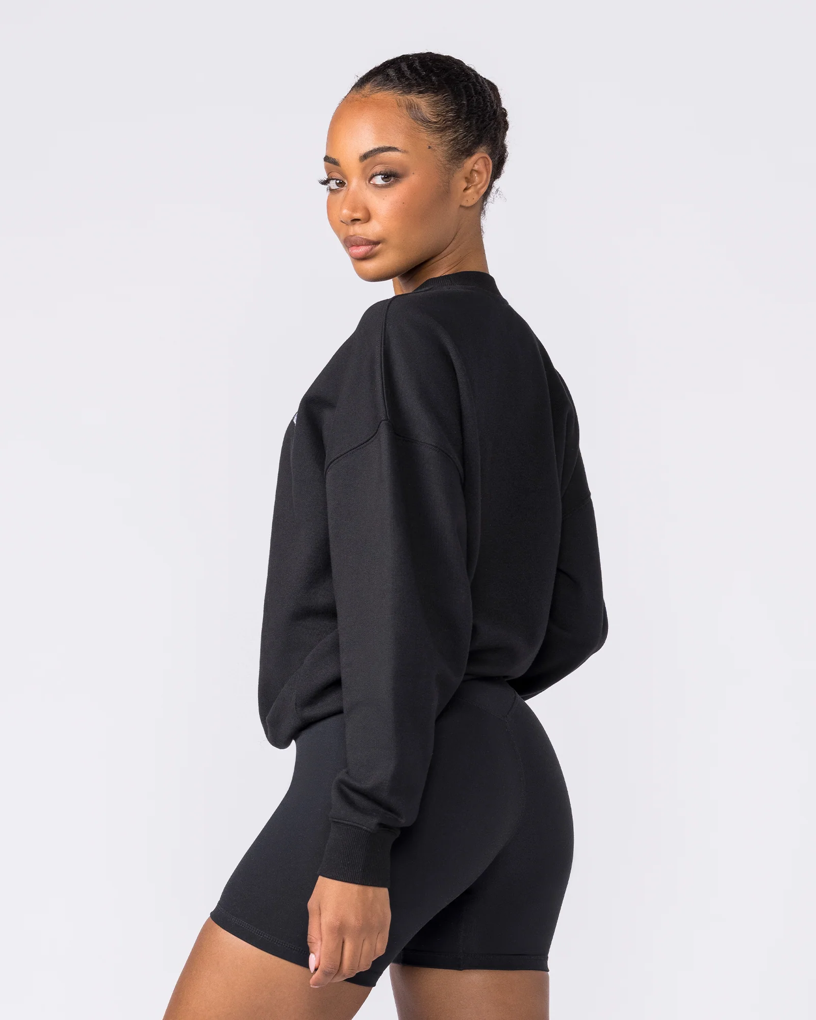 Collective Boxy Pullover - Black - Image 2
