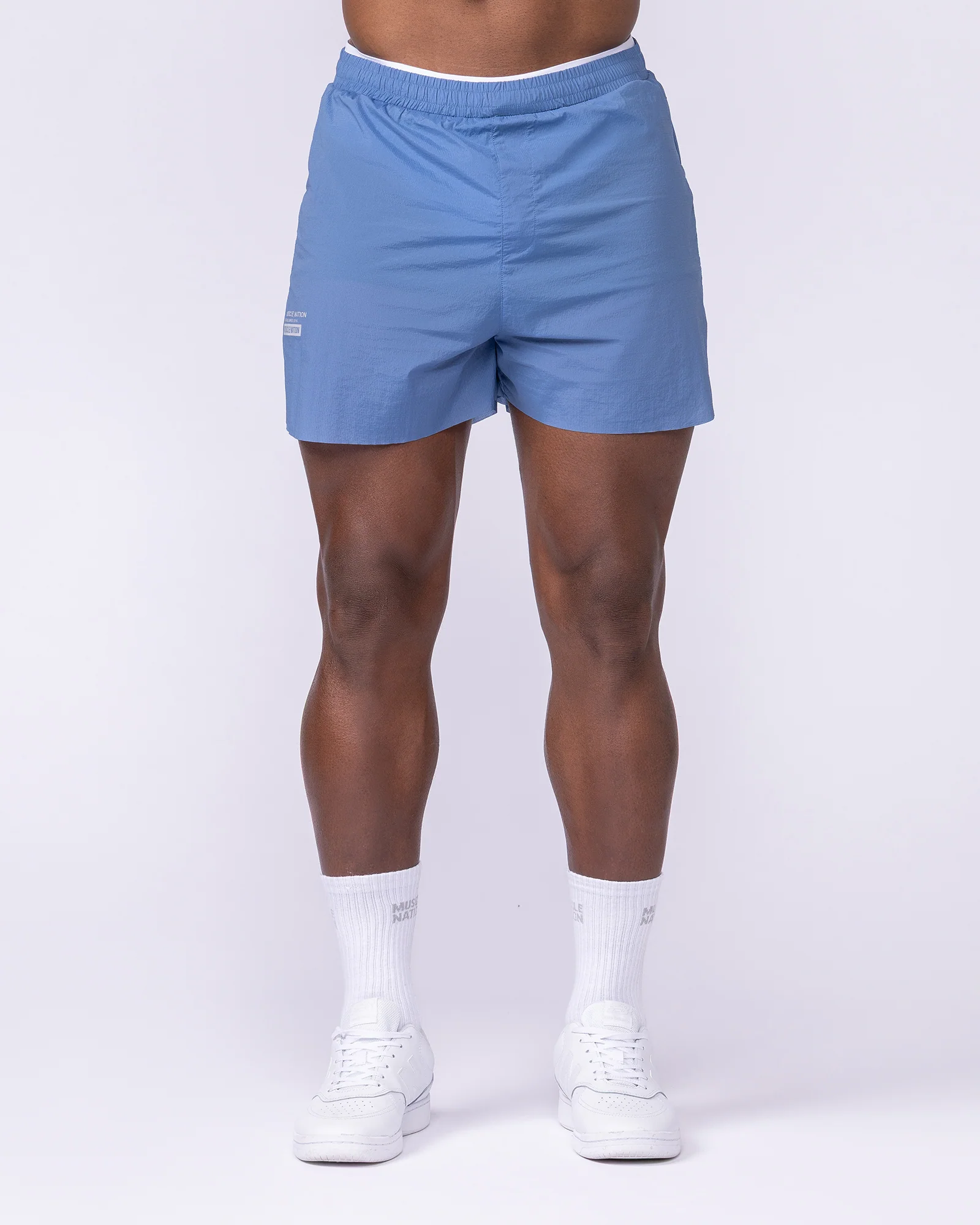 Compete 3" Run Shorts - Pacific - Image 4