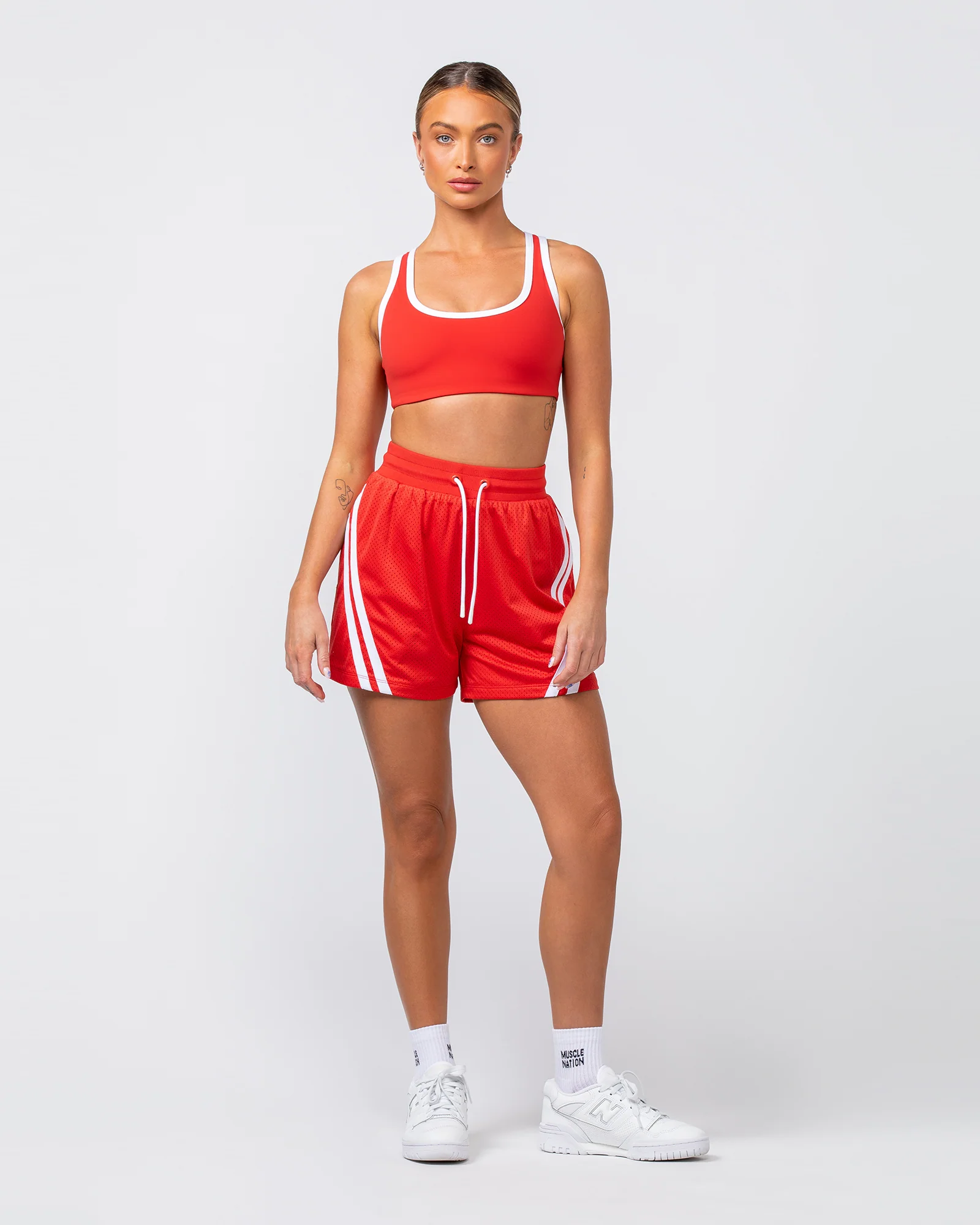 Contrast Bralette - Crimson - Image 6
