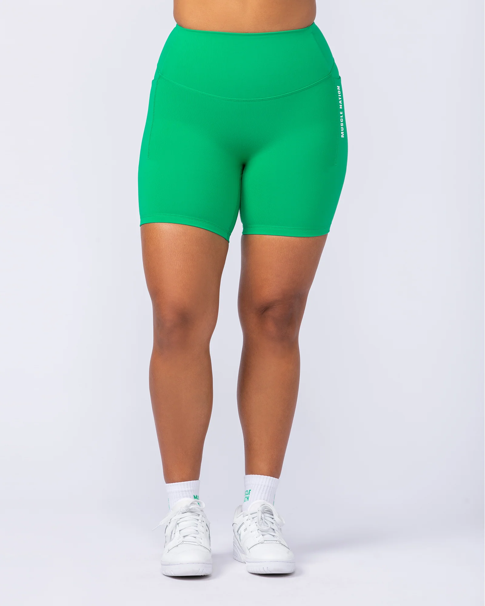 Core Pocket Bike Shorts - Clover - Image 4