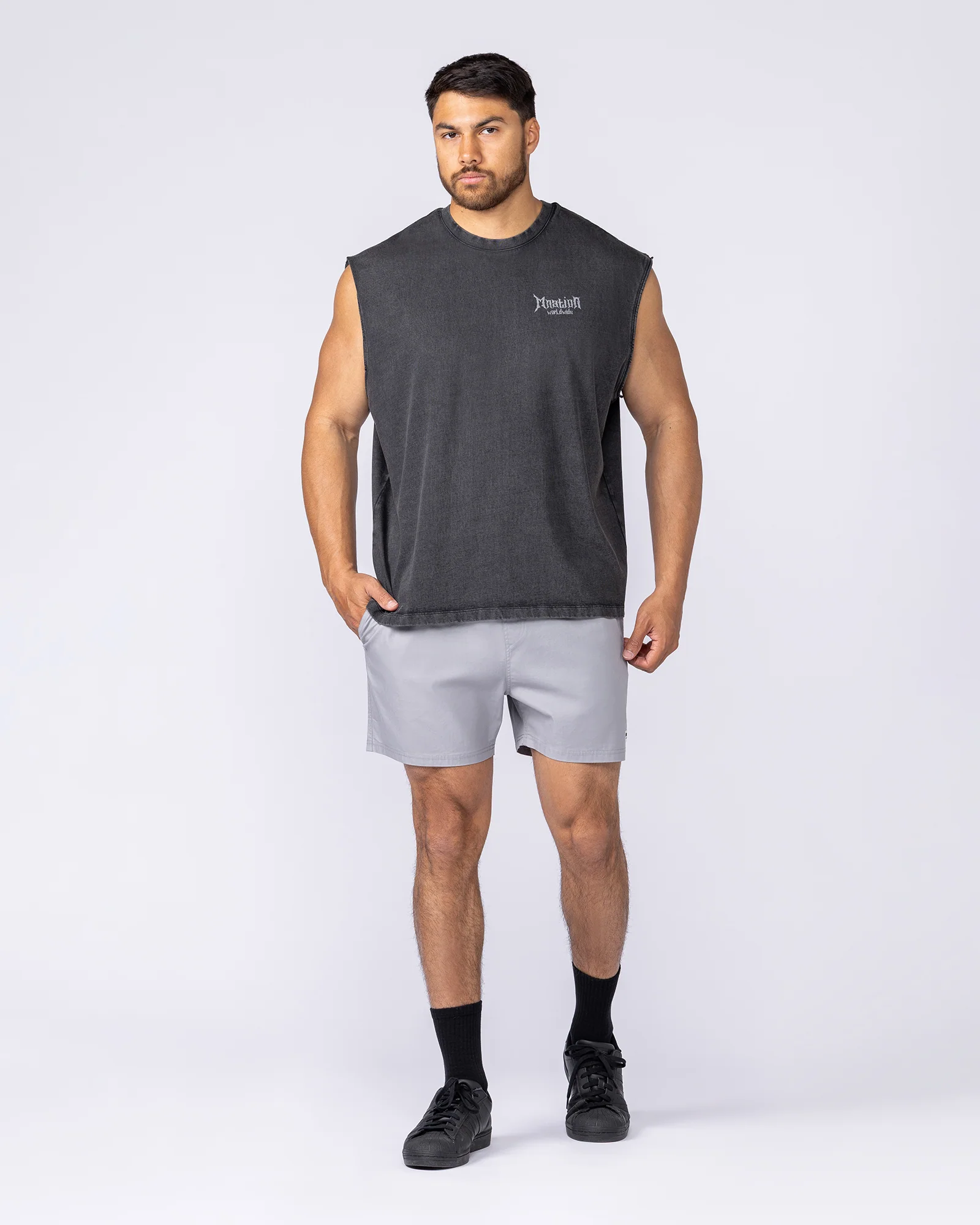 Daily 4" Shorts - Jet Grey - Image 6