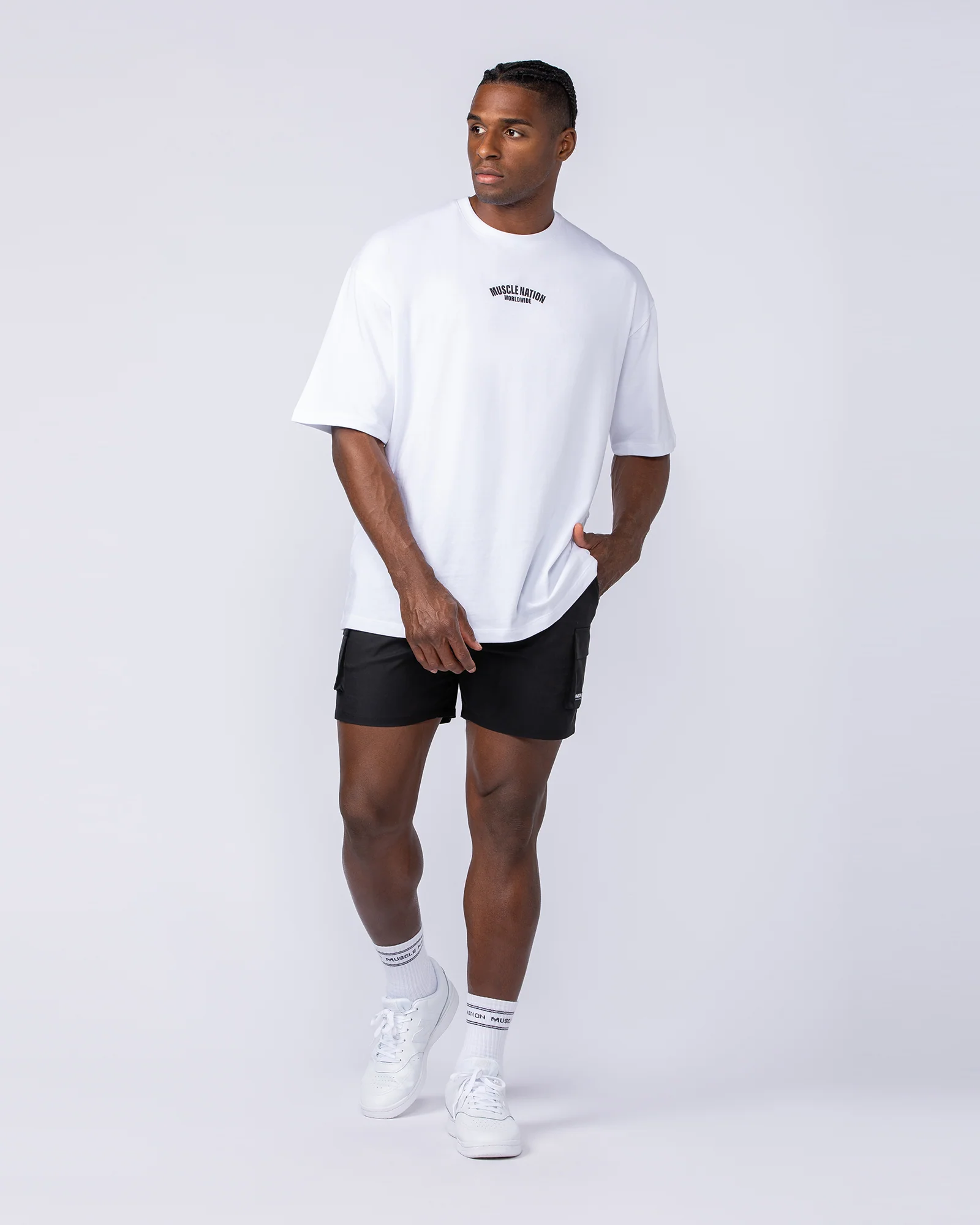 Daily Cargo 5" Shorts - Black - Image 6