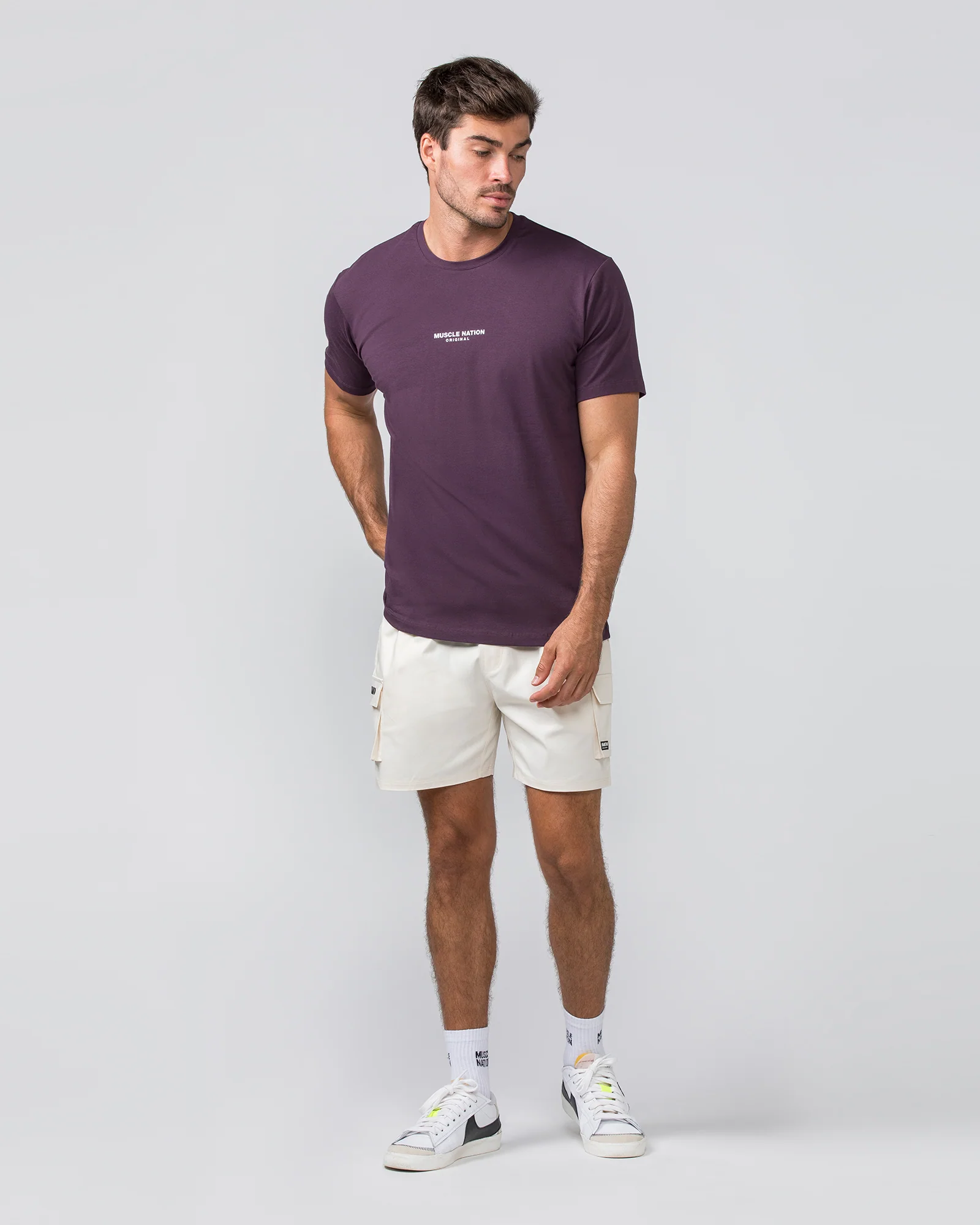 Daily Cargo 5" Shorts - Travertine - Image 6
