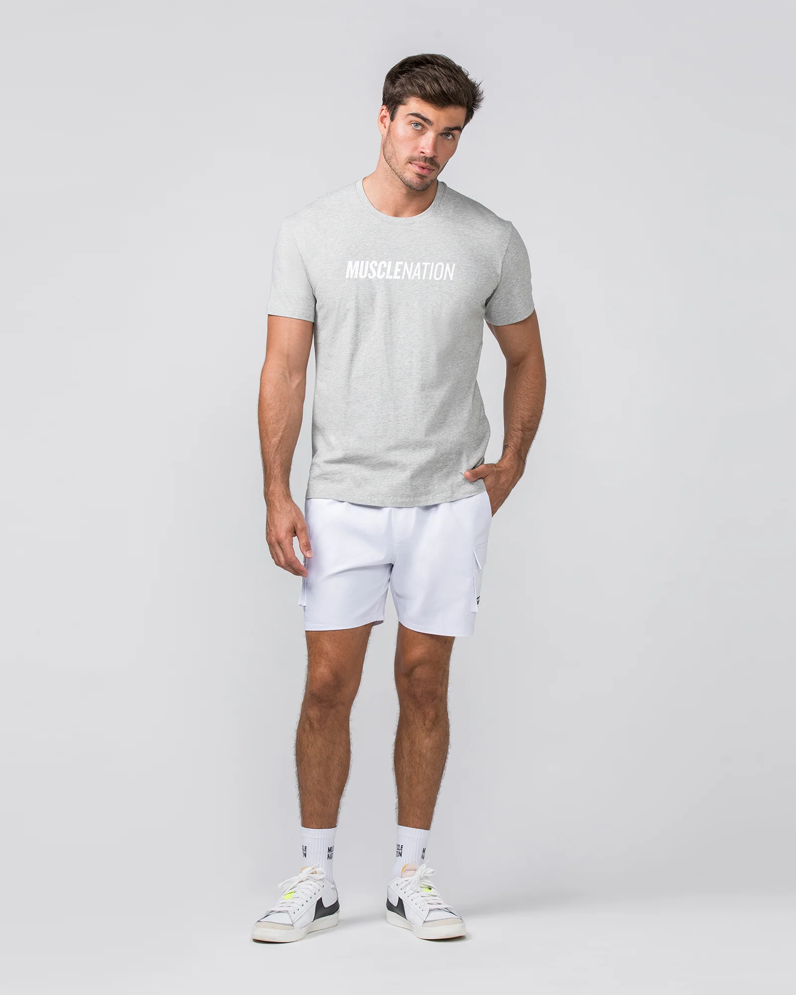 Daily Cargo 5" Shorts - White - Image 6