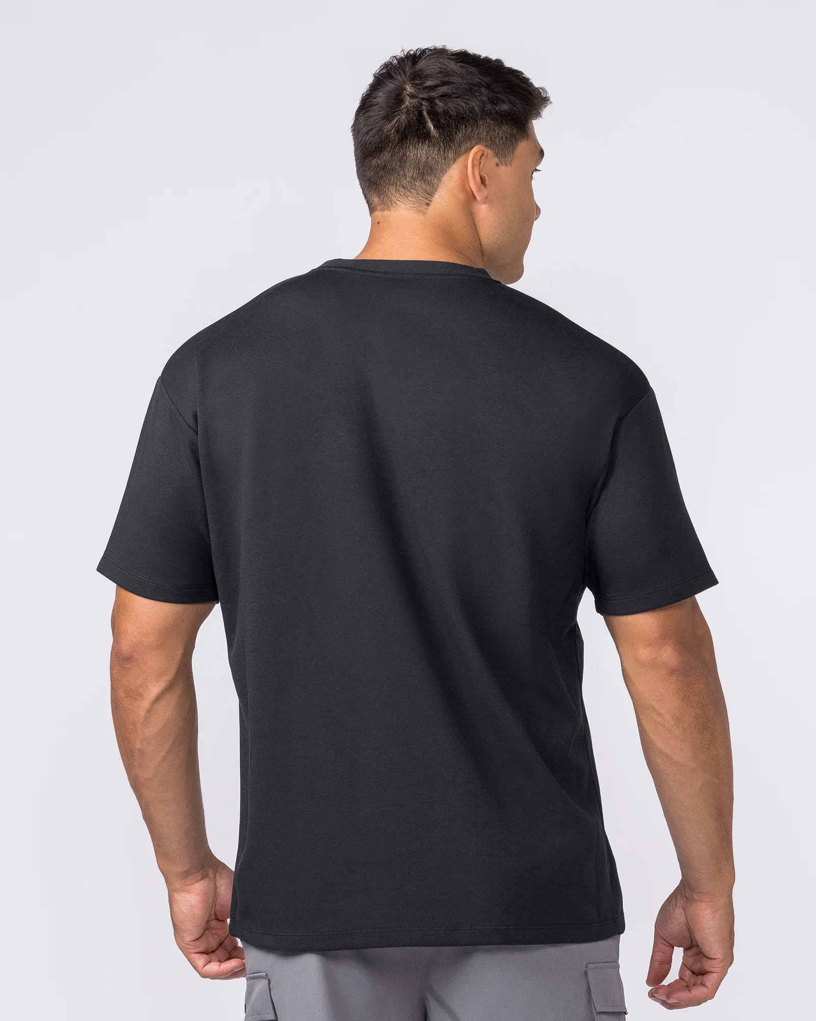 Daily Regular Fit Tee - Black - Image 5