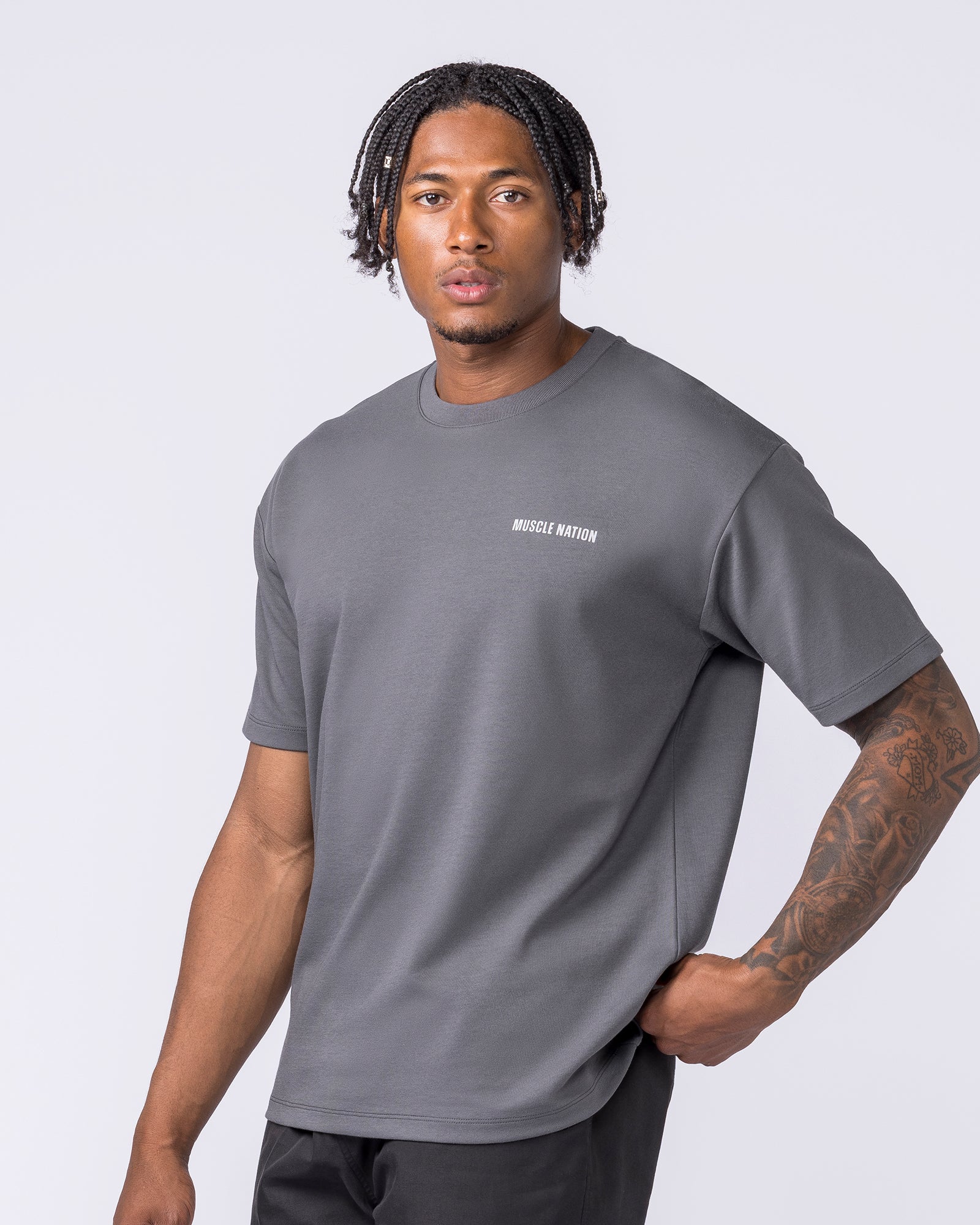 Daily Regular Fit Tee - Tornado - Image 3