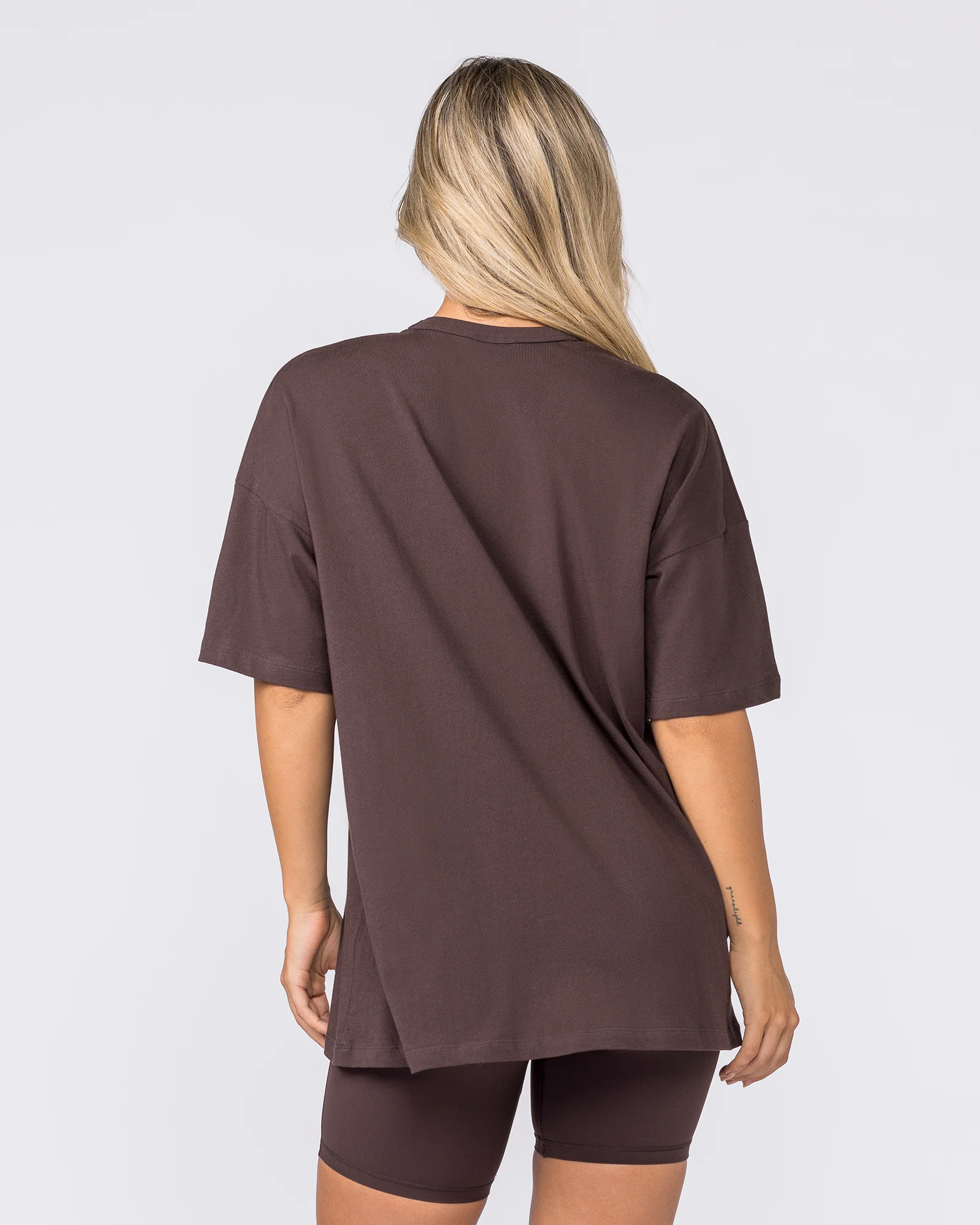 Disco District Oversized Tee - Cocoa - Image 5