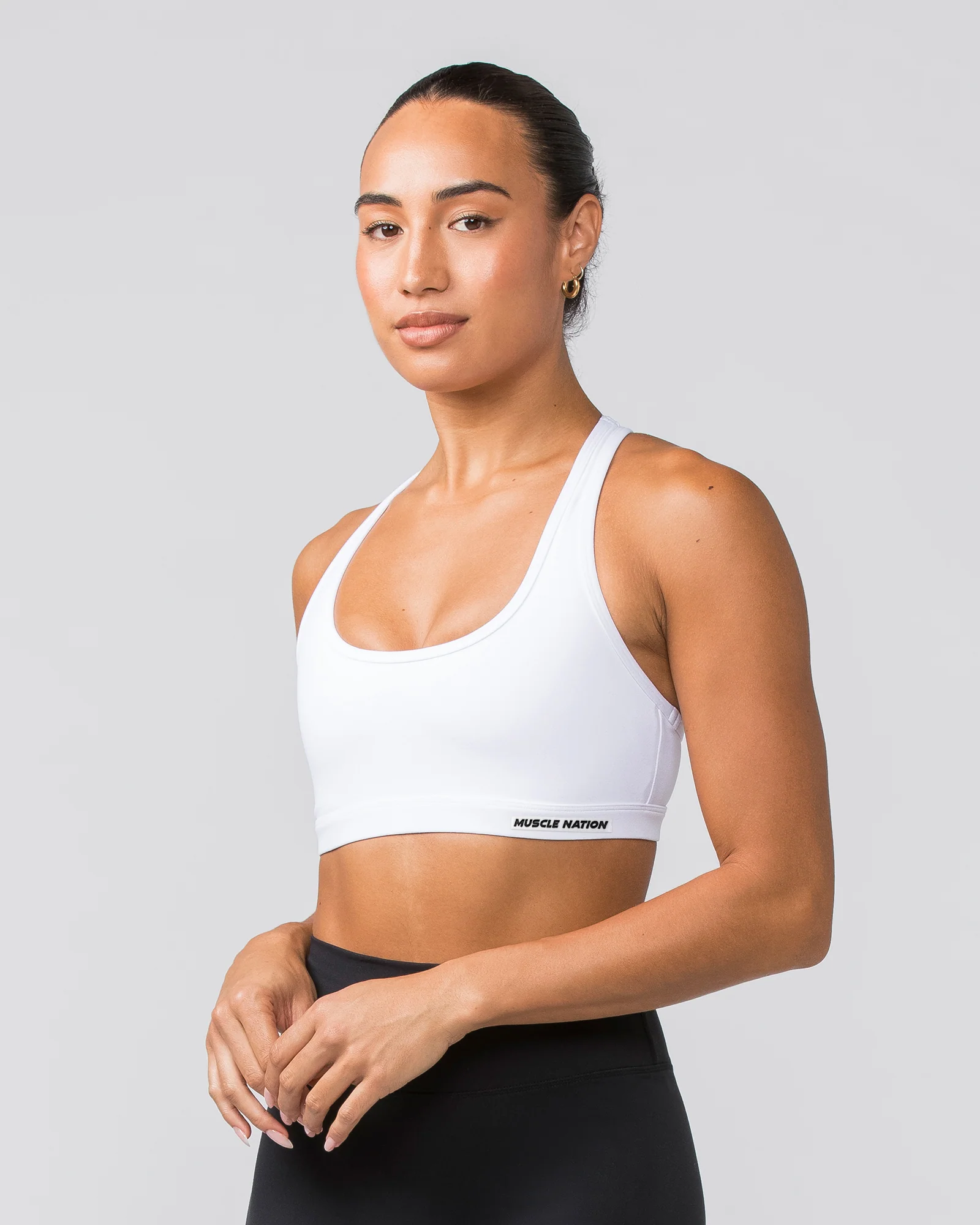 Drew Bra - White / White - Image 3
