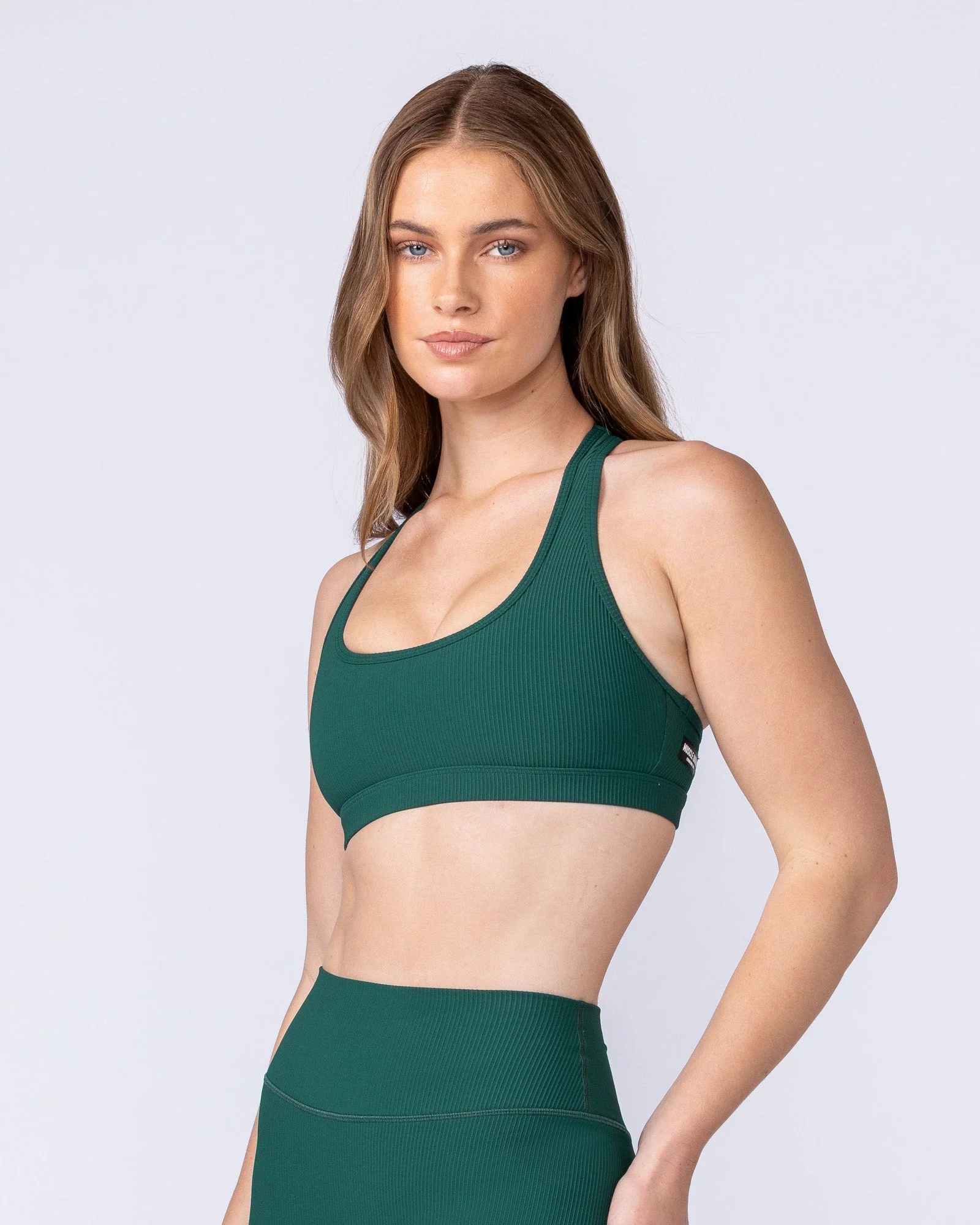Drew Rib Bra - Evergreen - Image 3