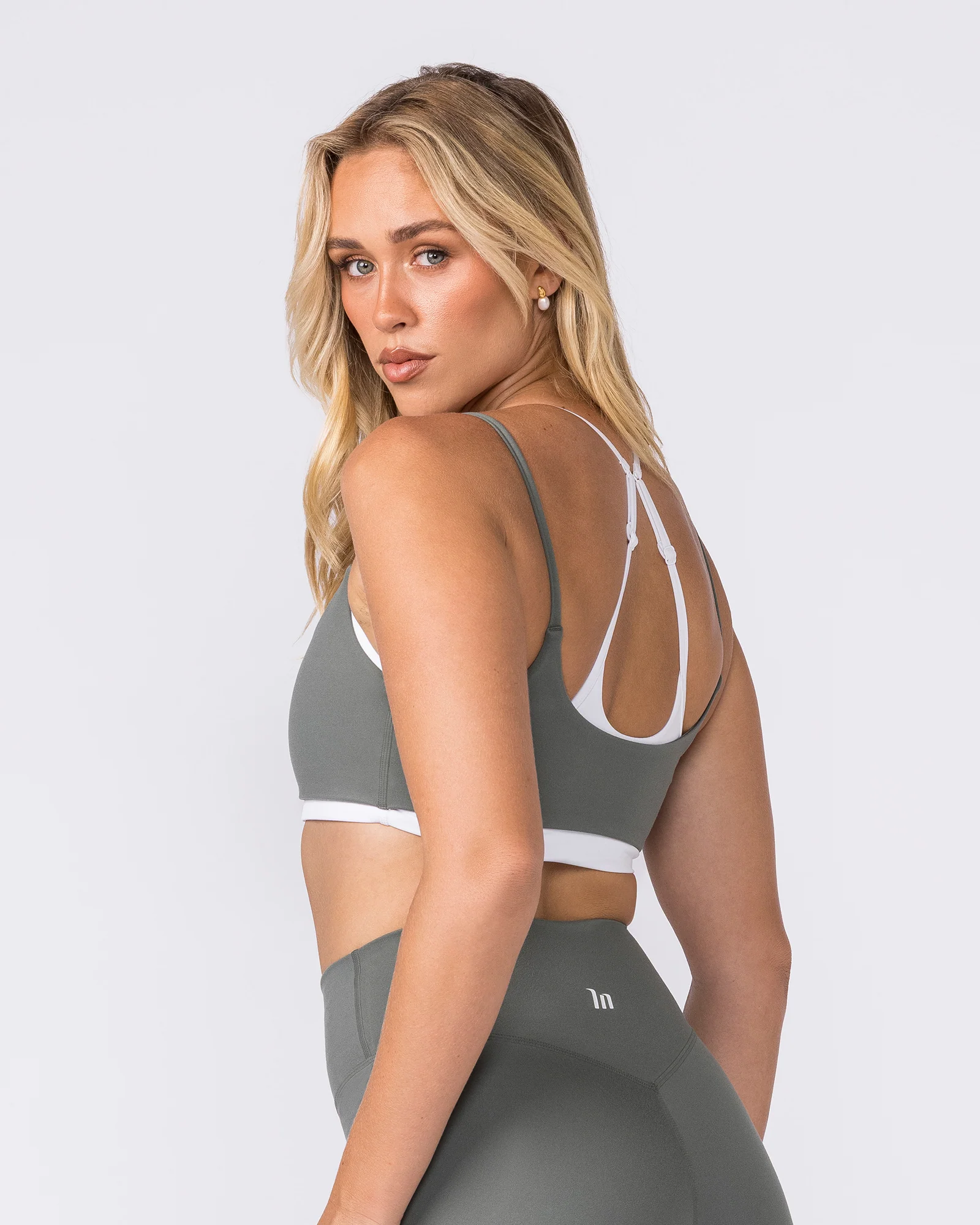 Duo Bralette - White/Botanica - Image 2