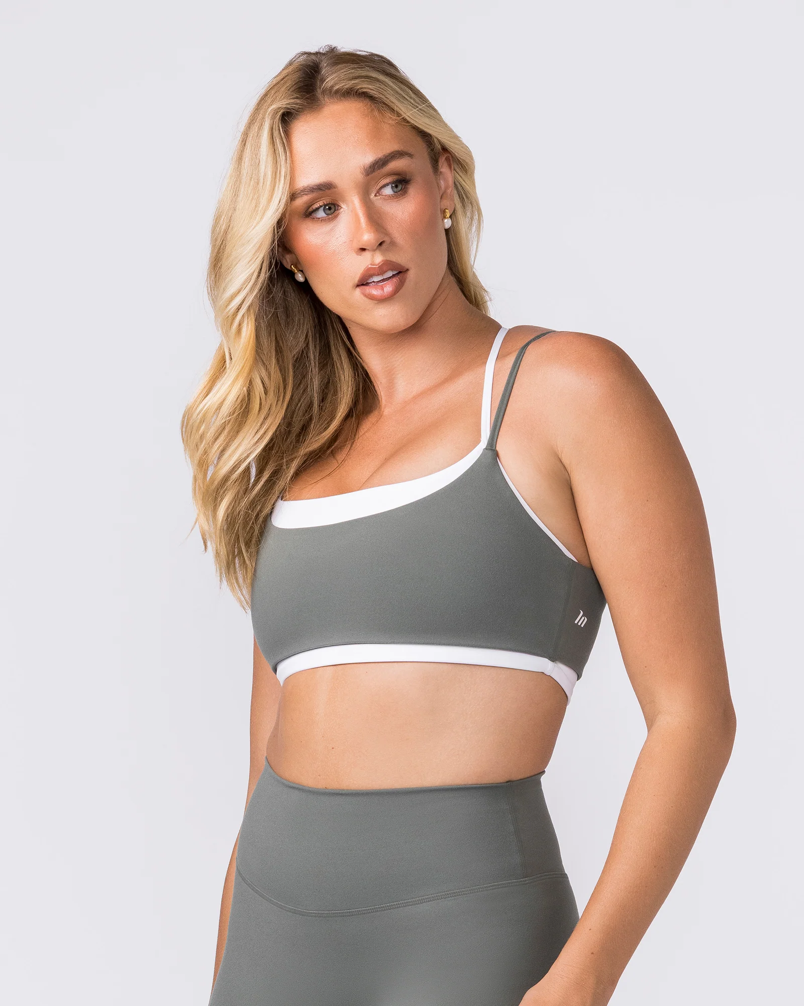 Duo Bralette - White/Botanica - Image 4