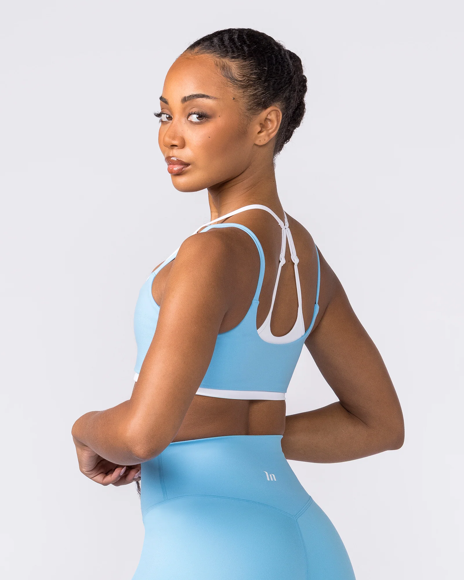 Duo Bralette - White/Frosted - Image 2