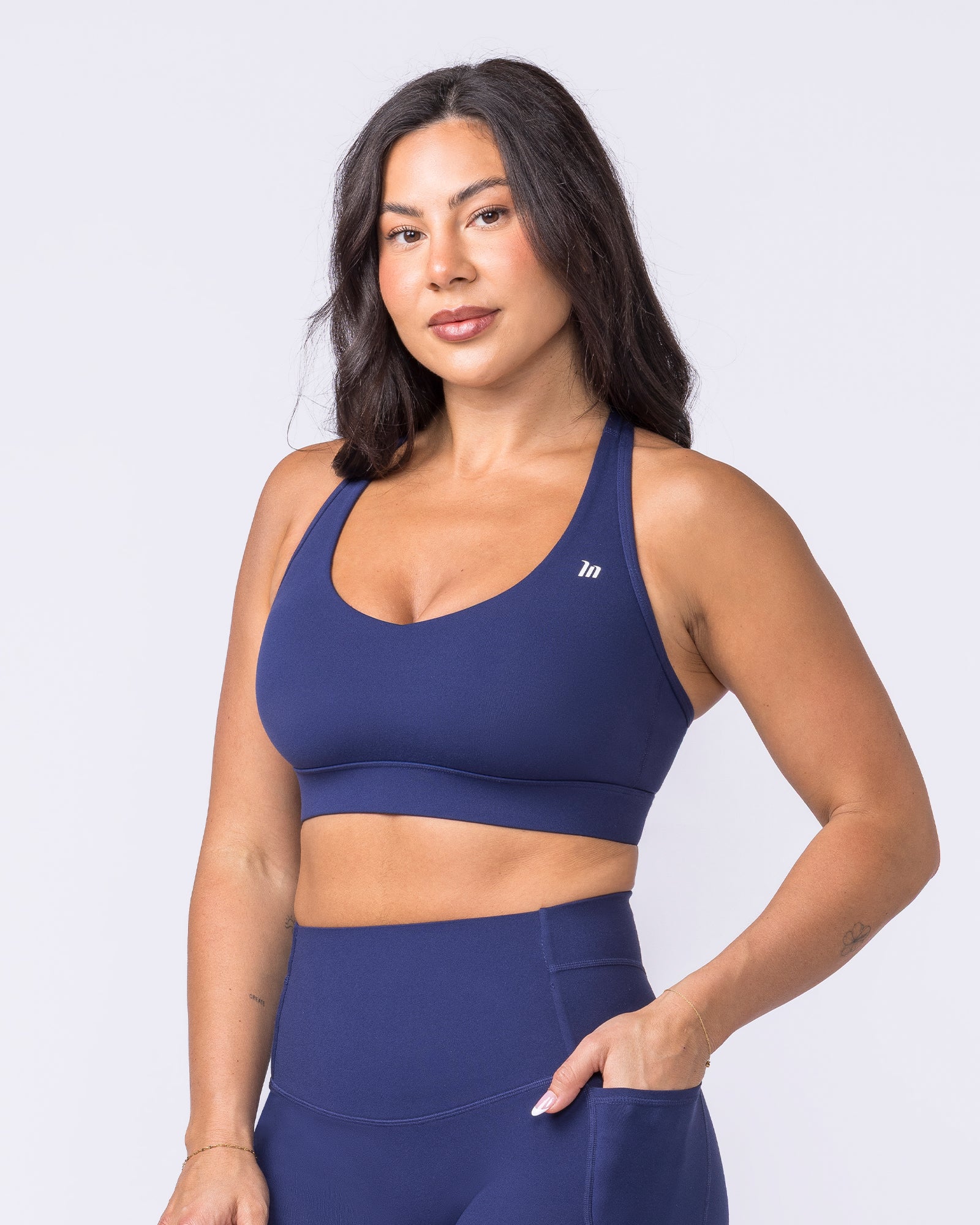 Elite Support Bra - Classic Navy - Image 4