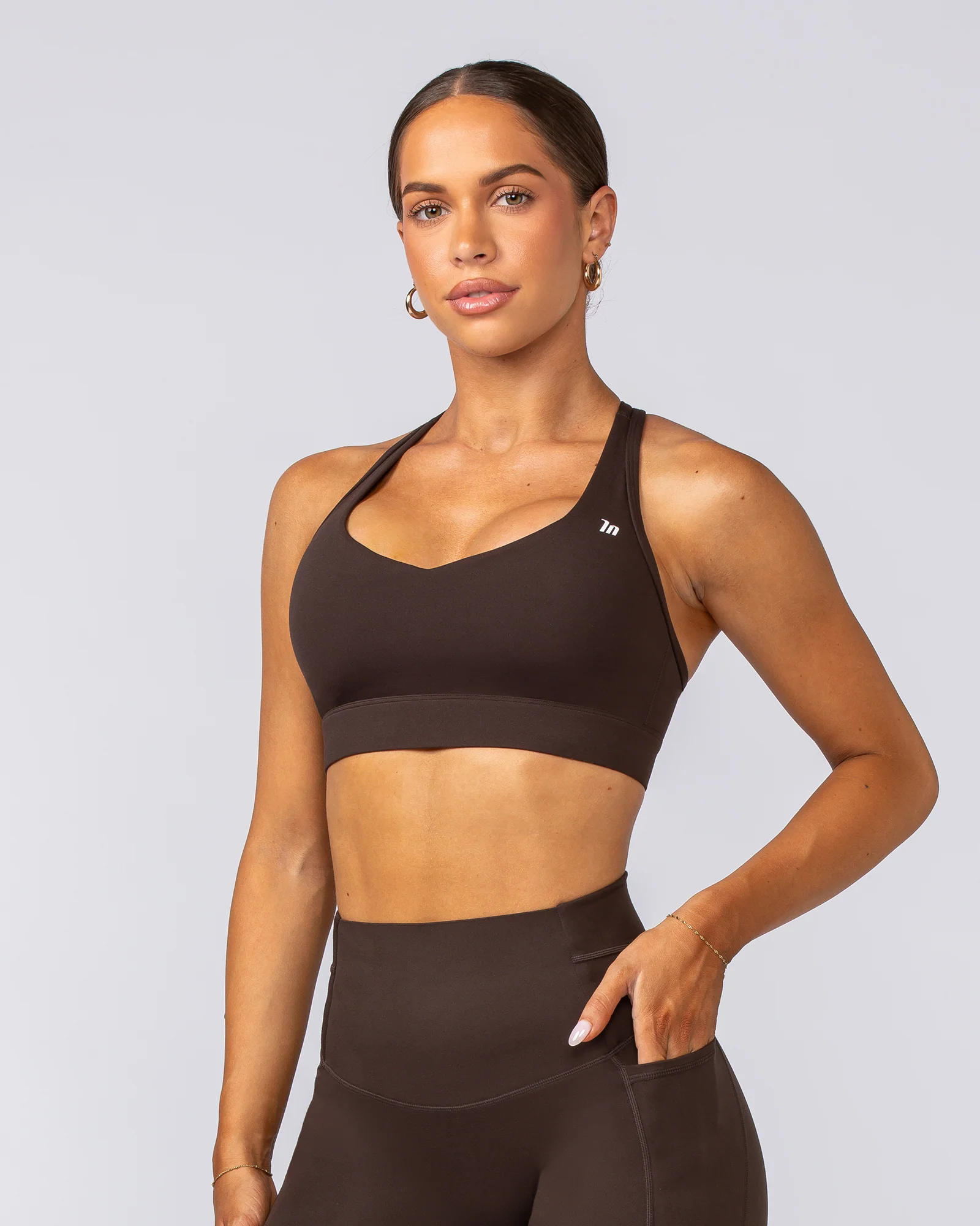 Elite Support Bra - Cocoa - Image 2
