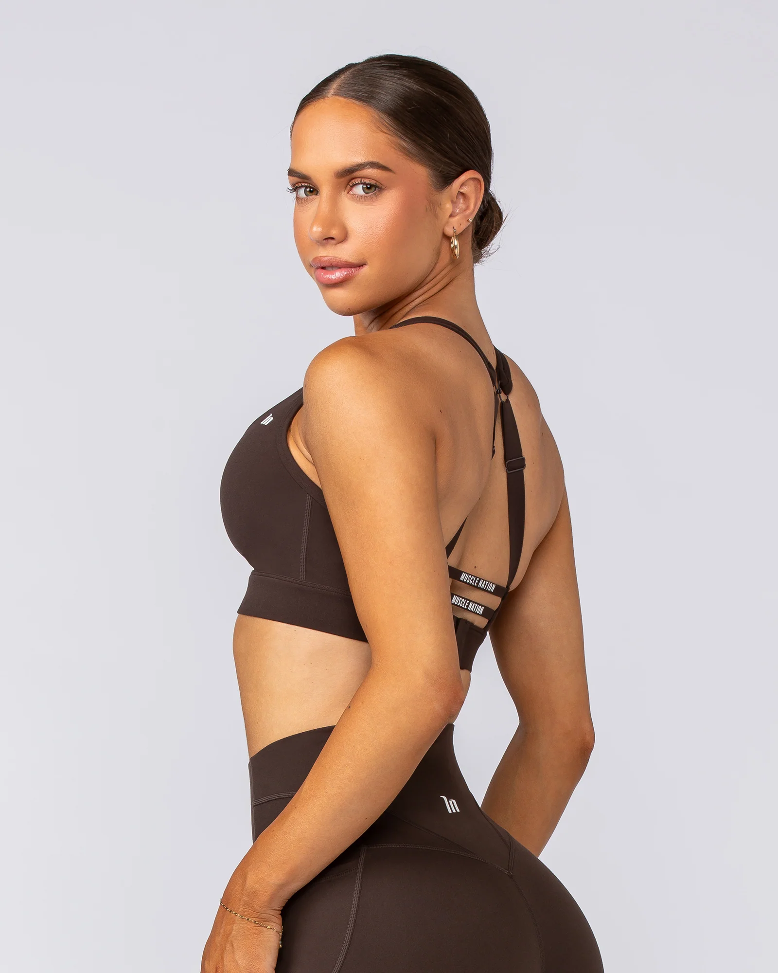 Elite Support Bra - Cocoa - Image 3