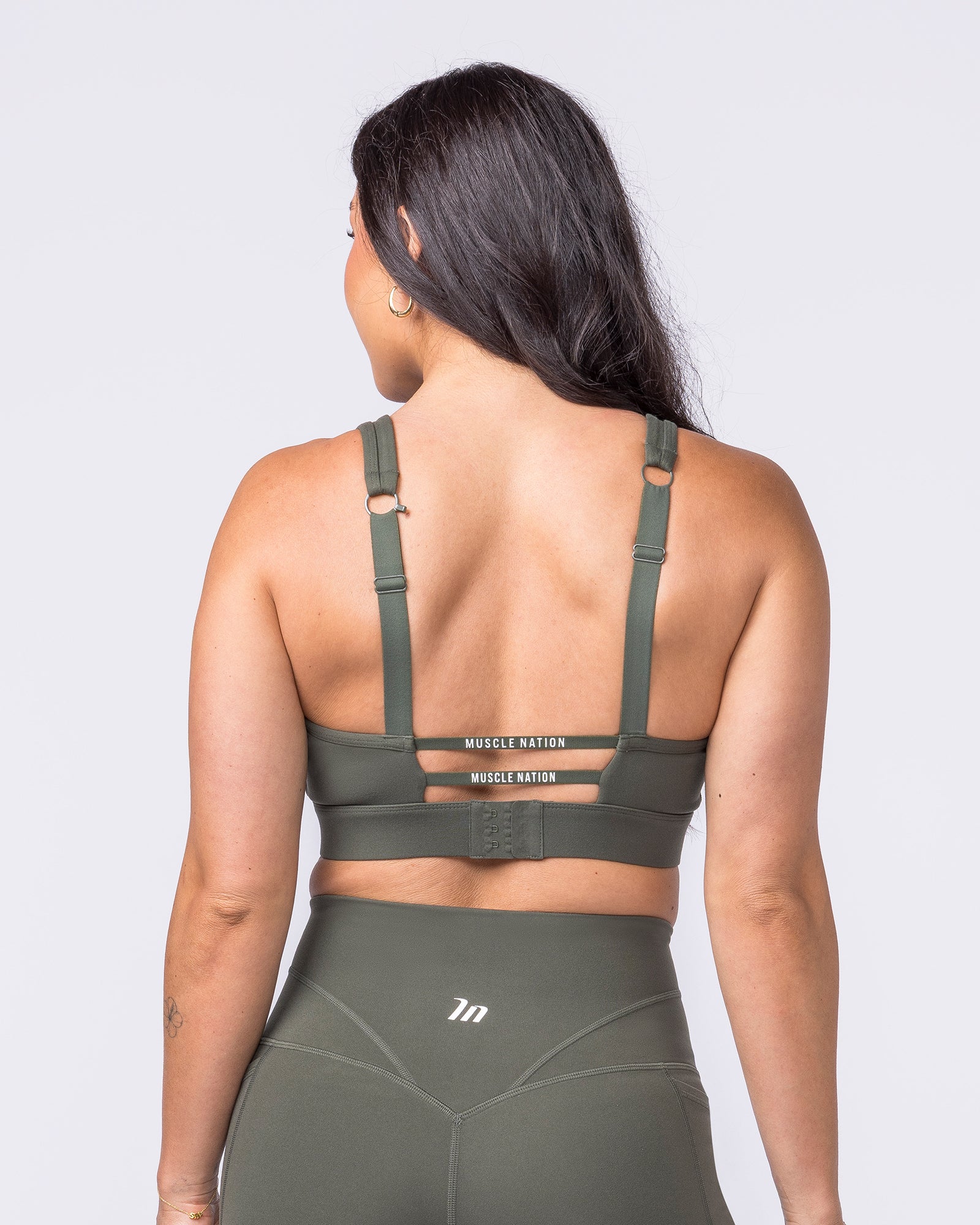 Elite Support Bra - Eucalyptus - Image 9