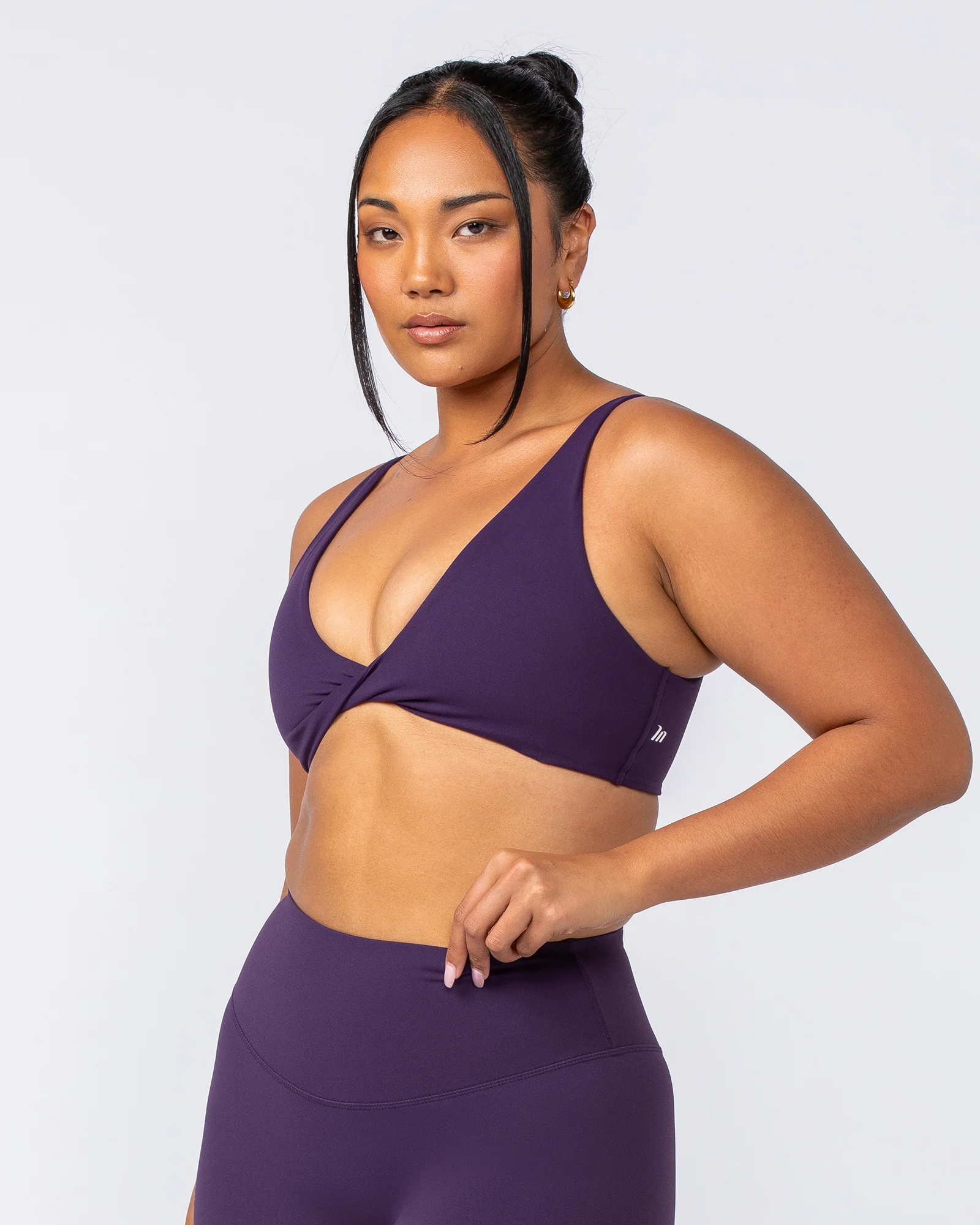 Embody Bralette - Dark Purple - Image 2