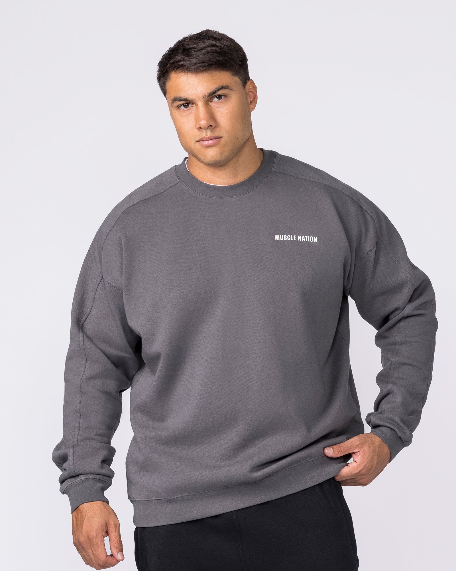 Essential Crew Pullover - Tornado - Image 3