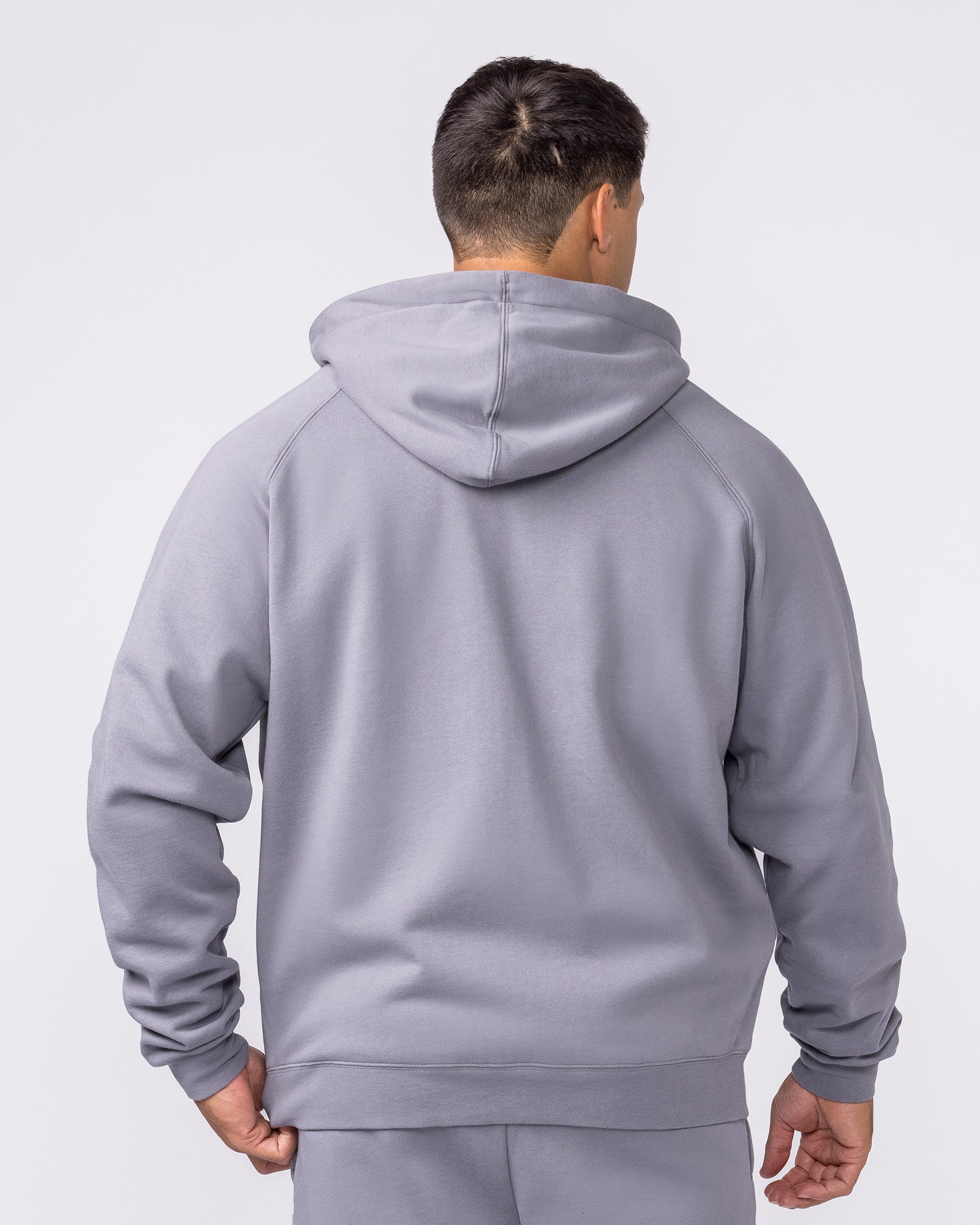 Essential Zip Hoodie - Cement - Image 6