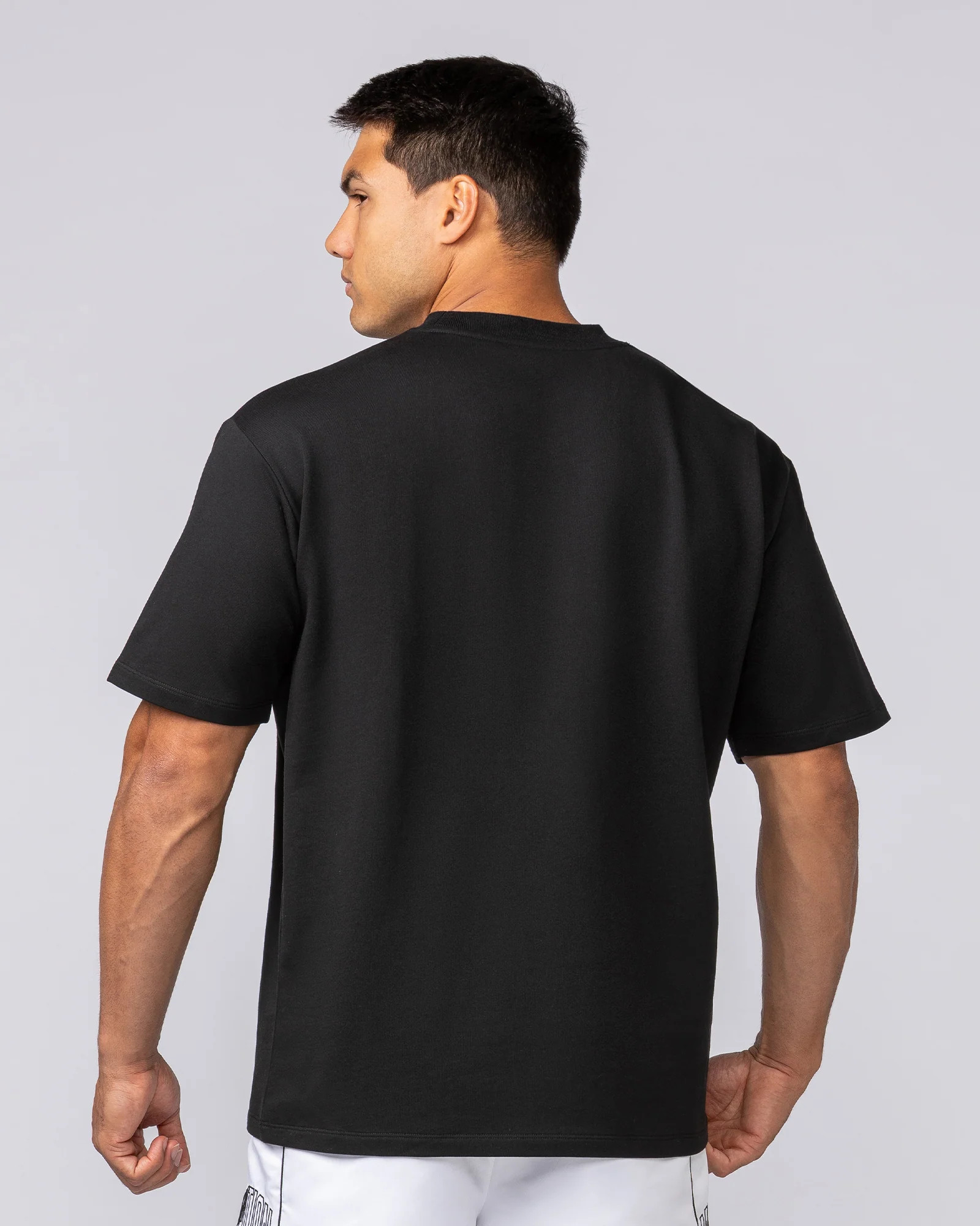Essential Regular Fit Tee - Black - Image 5