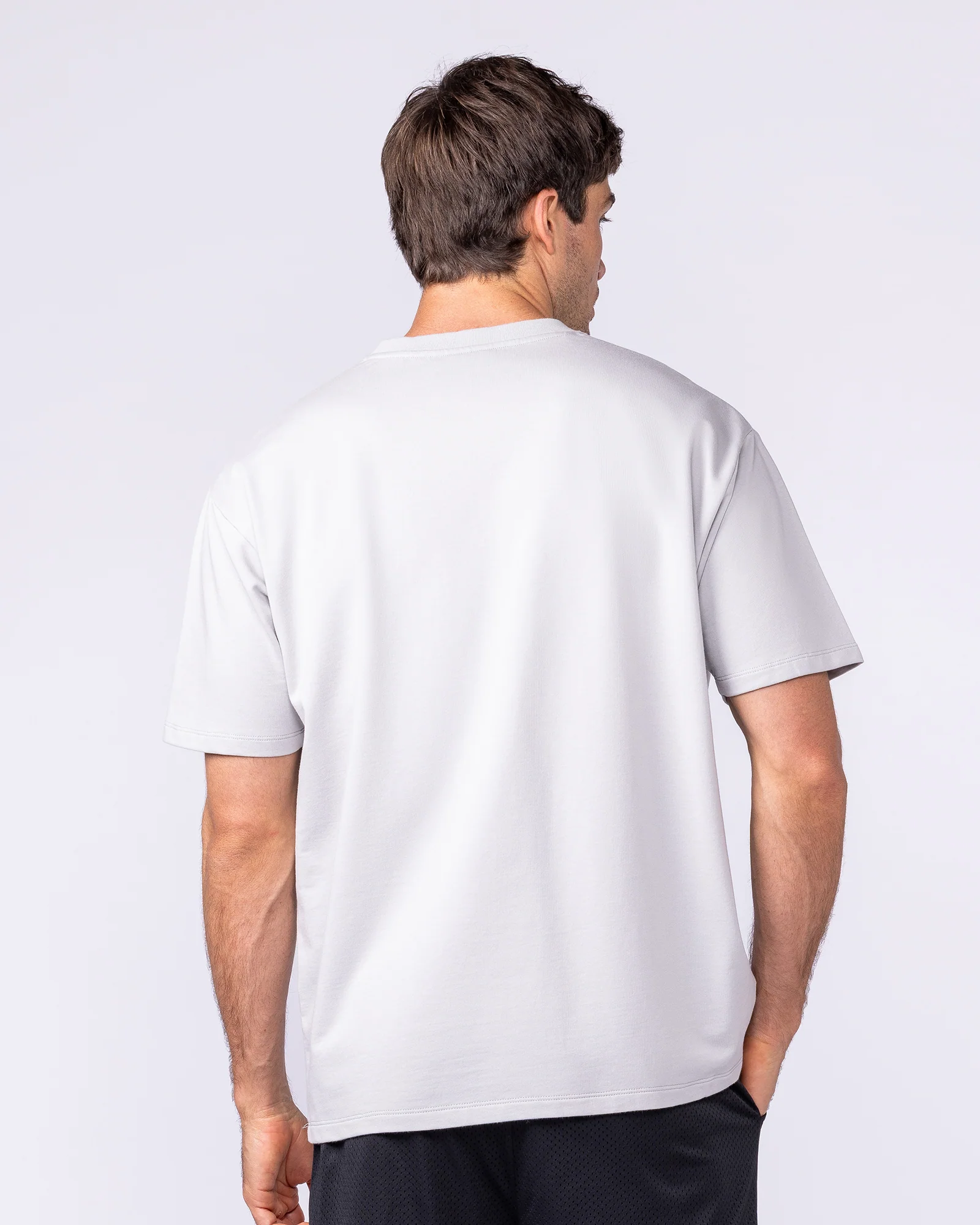 Essential Regular Fit Tee - Quiet Grey - Image 4