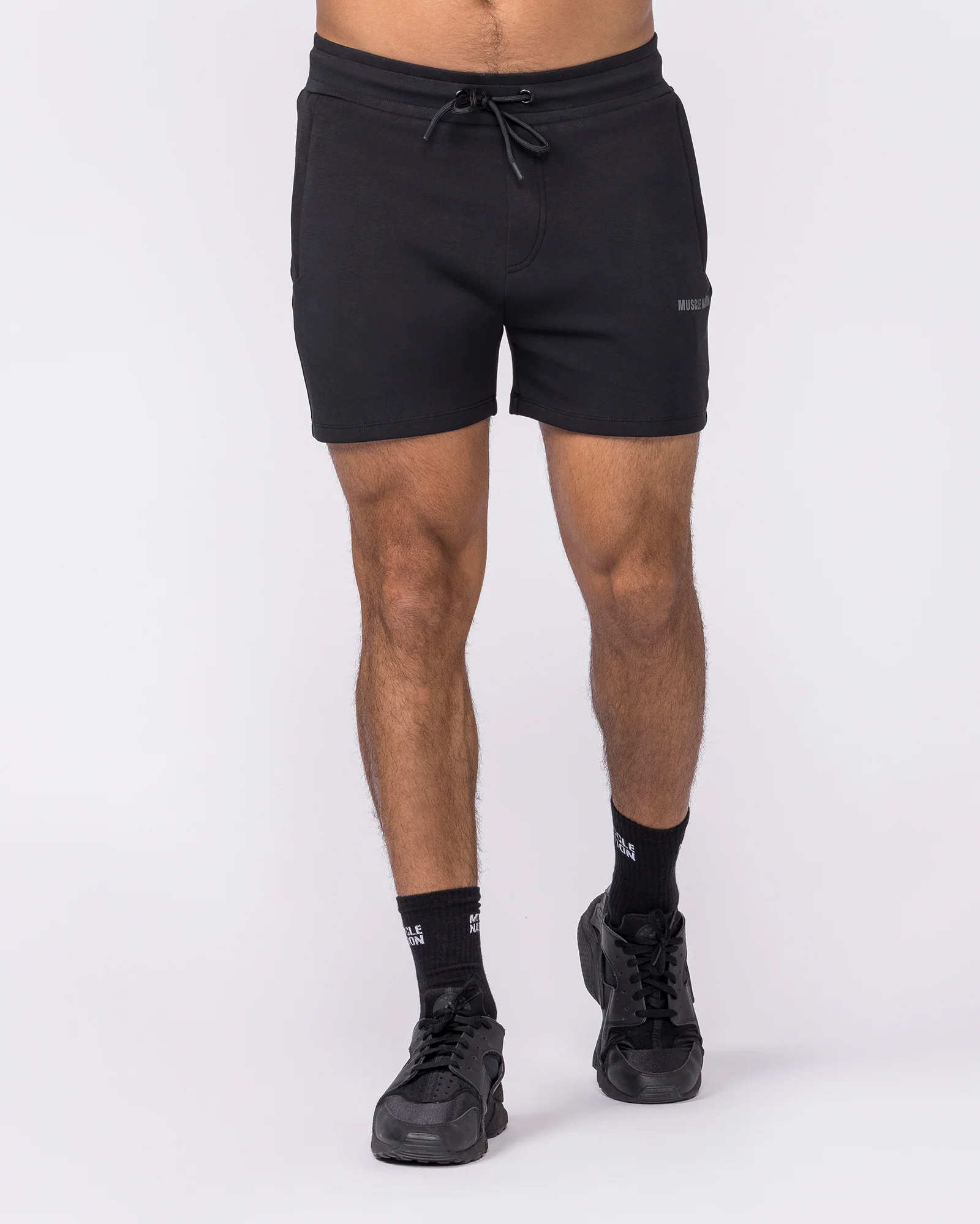 Essential Tech Shorts - Black - Image 3