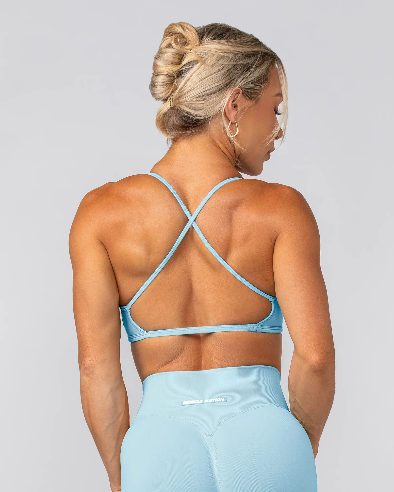 Everyday Seamless Bralette - Lagoon - Image 2