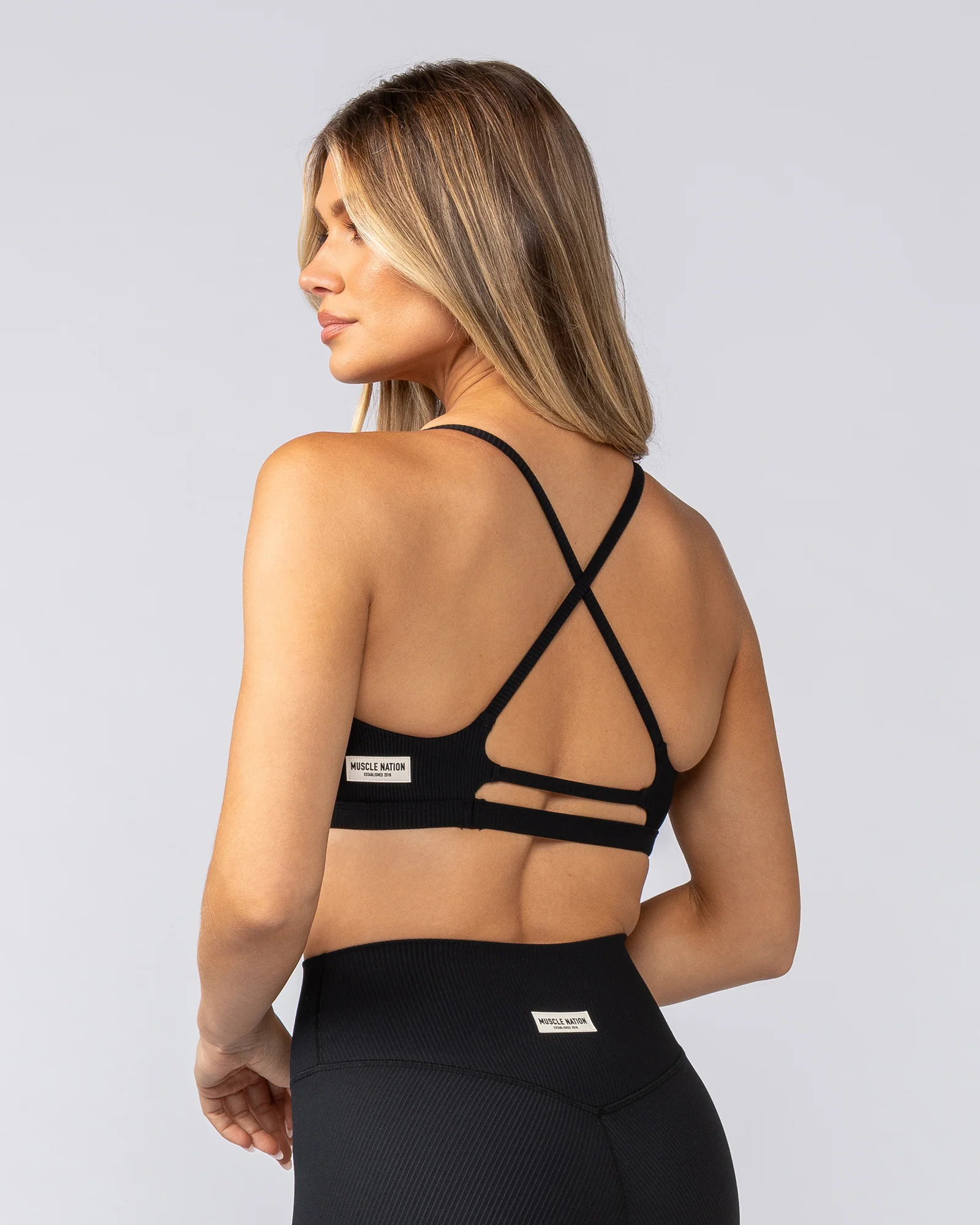 Fantasy Rib Bralette - Black - Image 5
