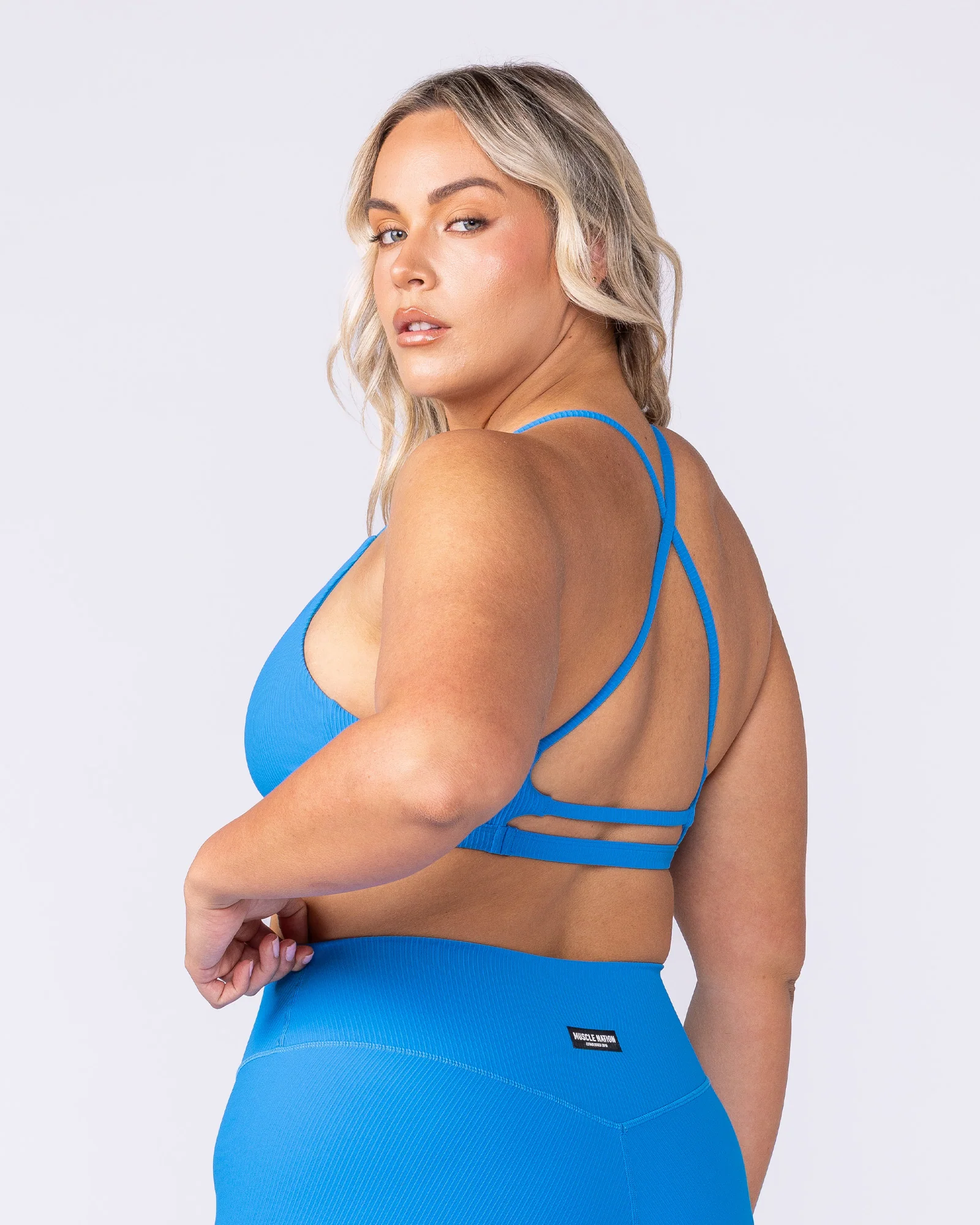 Fantasy Rib Bralette - Malibu - Image 2