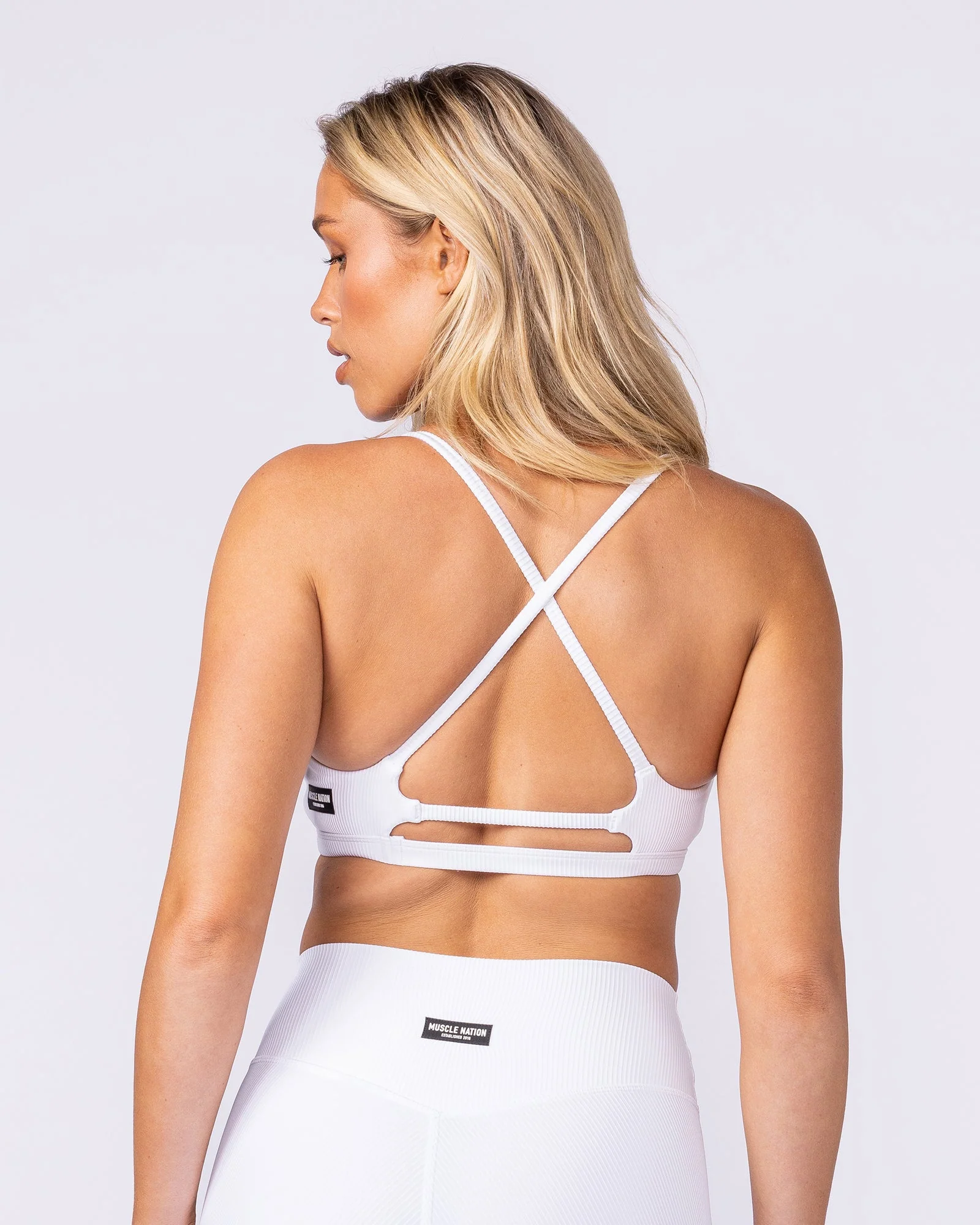 Fantasy Rib Bralette - White - Image 4