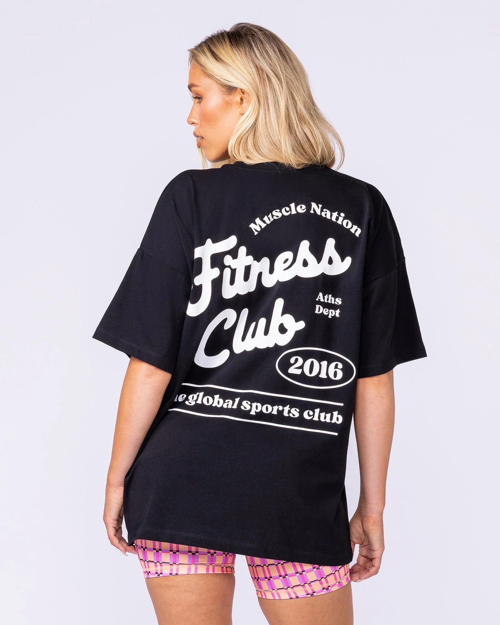 Fizz Oversized Tee - Black - Image 3